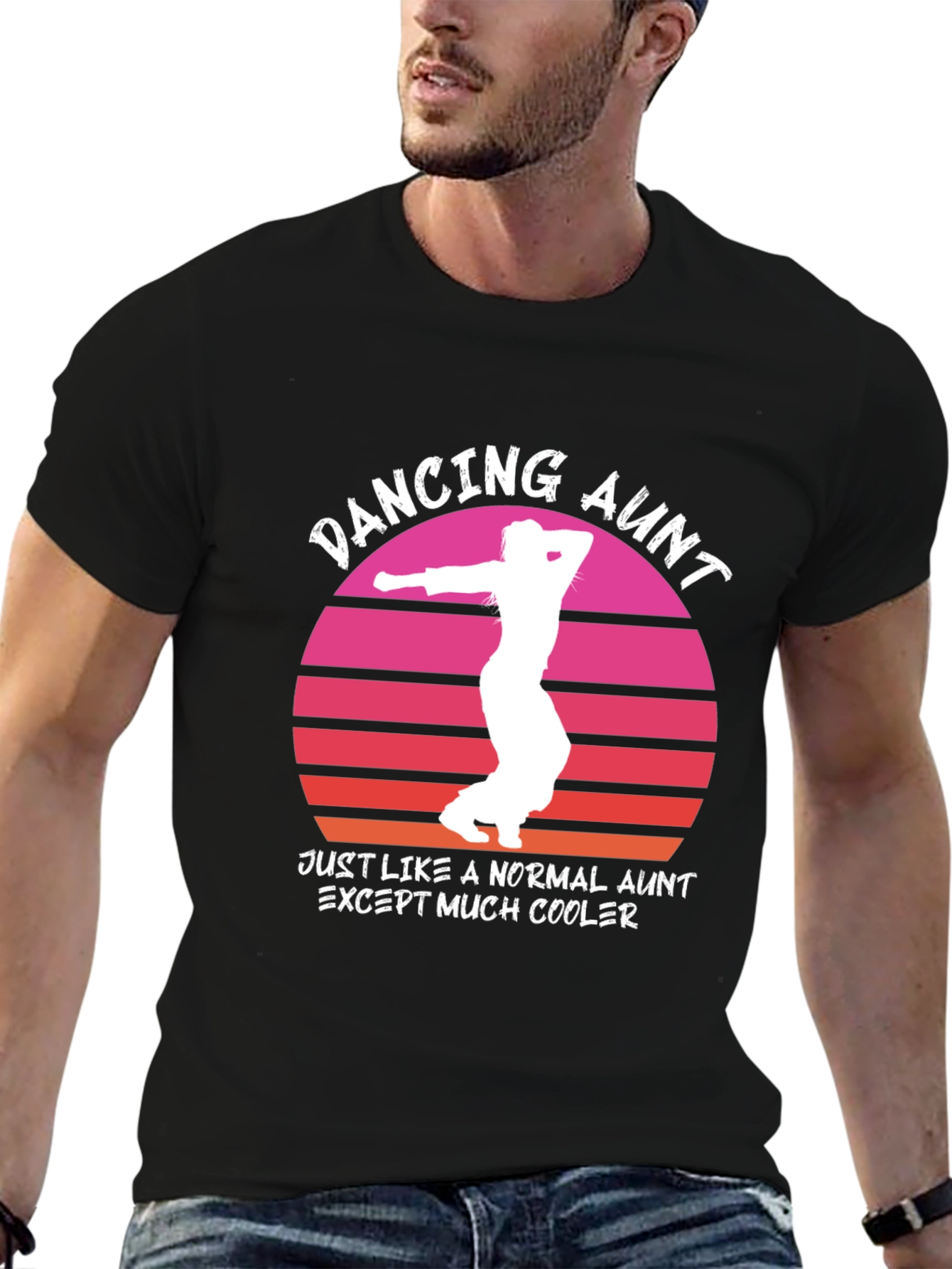 Dancing Aunt T-Shirt - Cool Aunt Tee