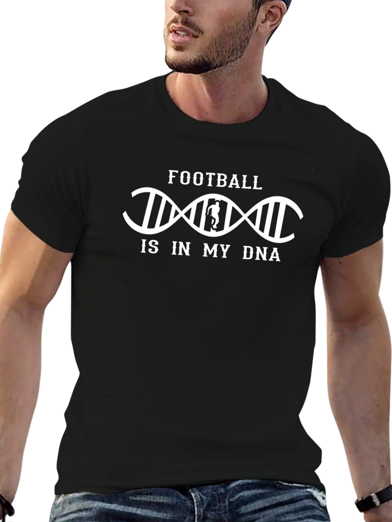 Football is in my DNA Graphic T-Shirt