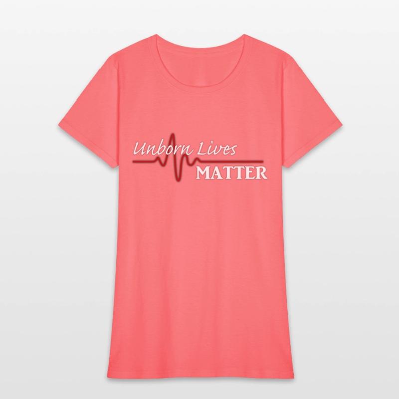 Unborn Lives Matter Pro Life Heartbeat Christian
