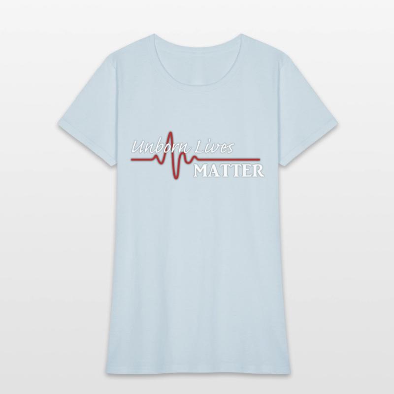 Unborn Lives Matter Pro Life Heartbeat Christian