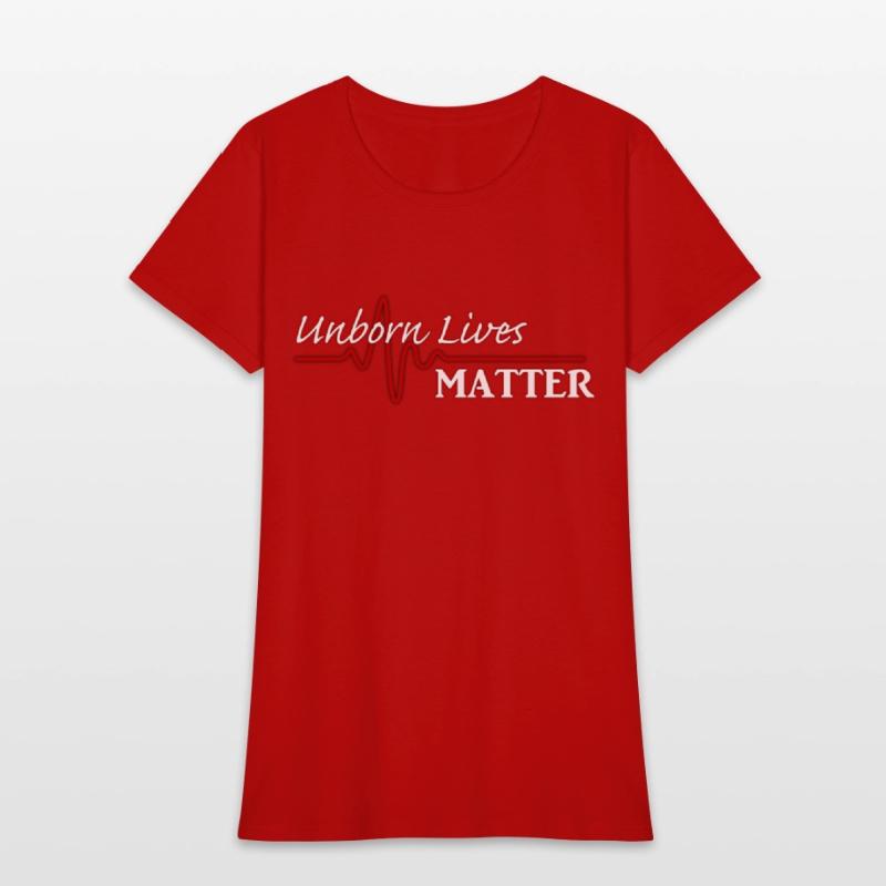 Unborn Lives Matter Pro Life Heartbeat Christian