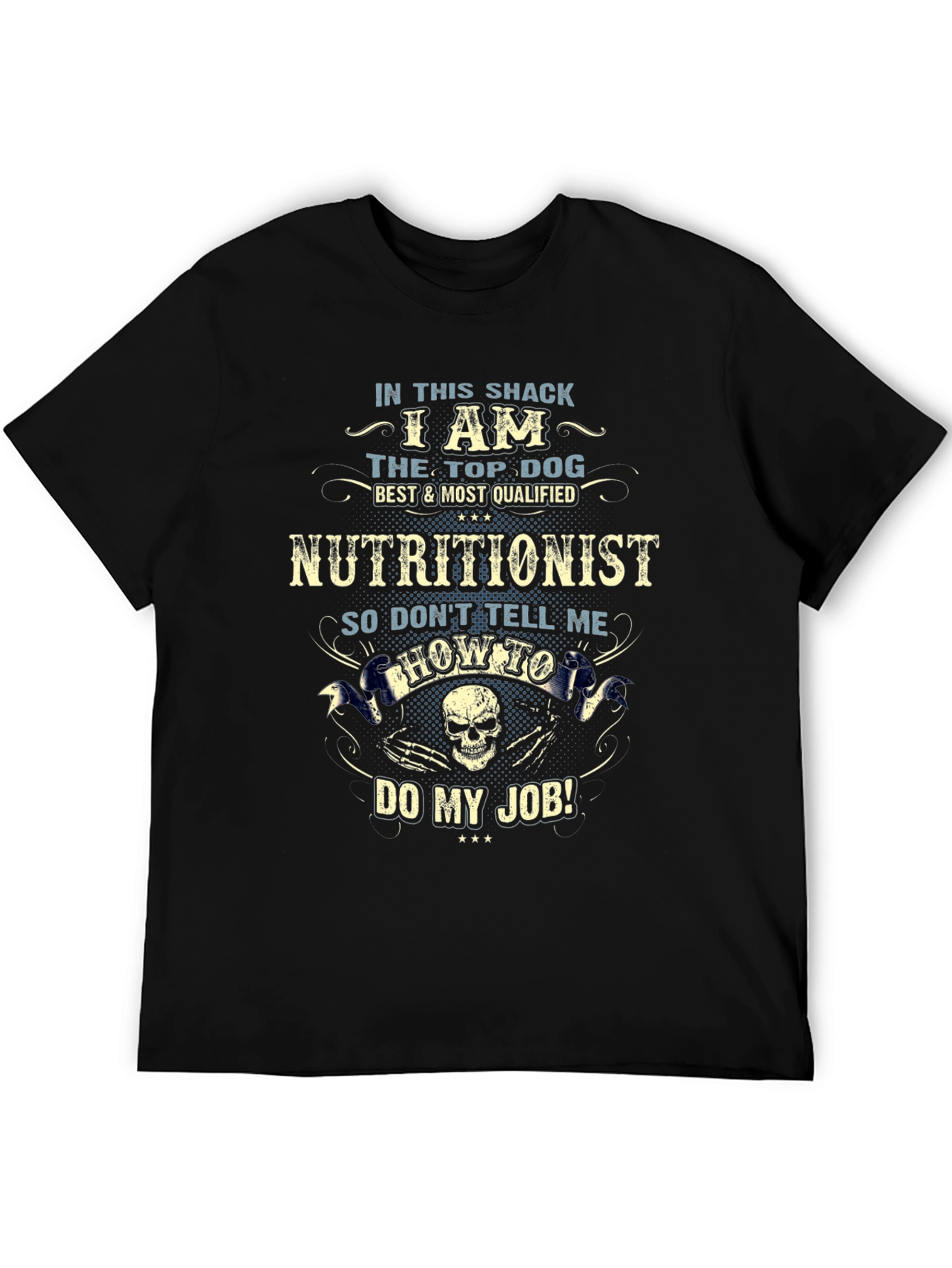 Nutritionist Top Dog Graphic T-Shirt