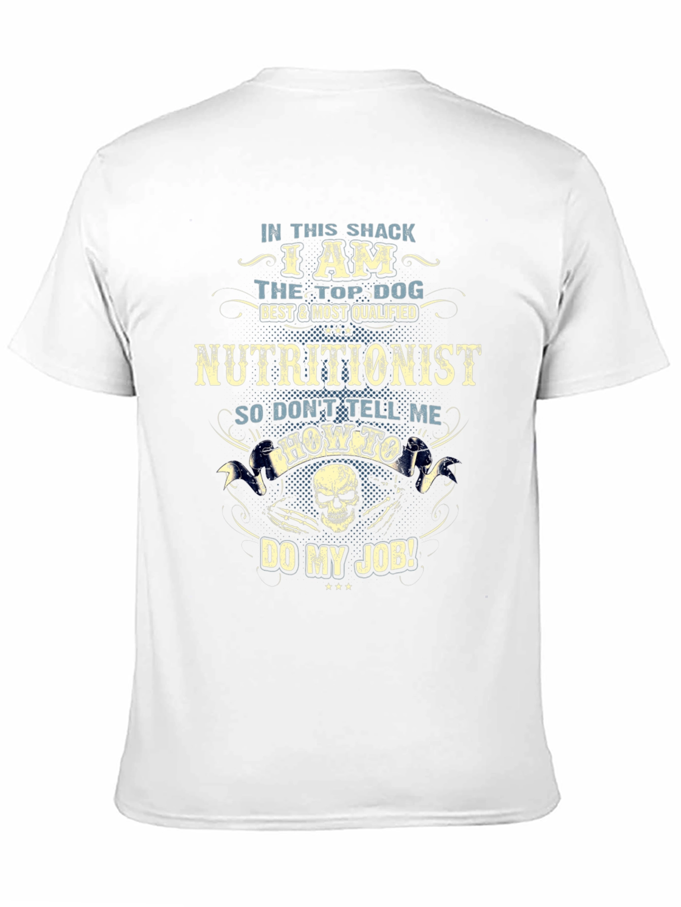 Nutritionist Top Dog Graphic T-Shirt