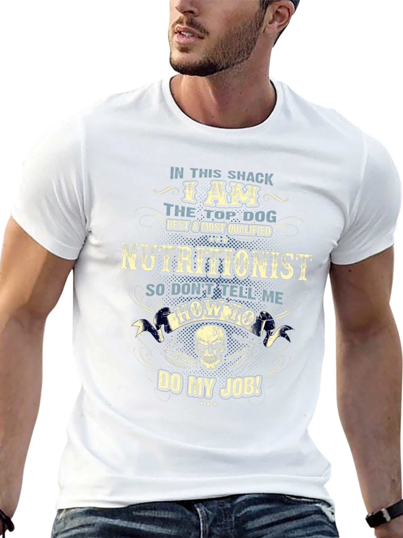 Nutritionist Top Dog Graphic T-Shirt
