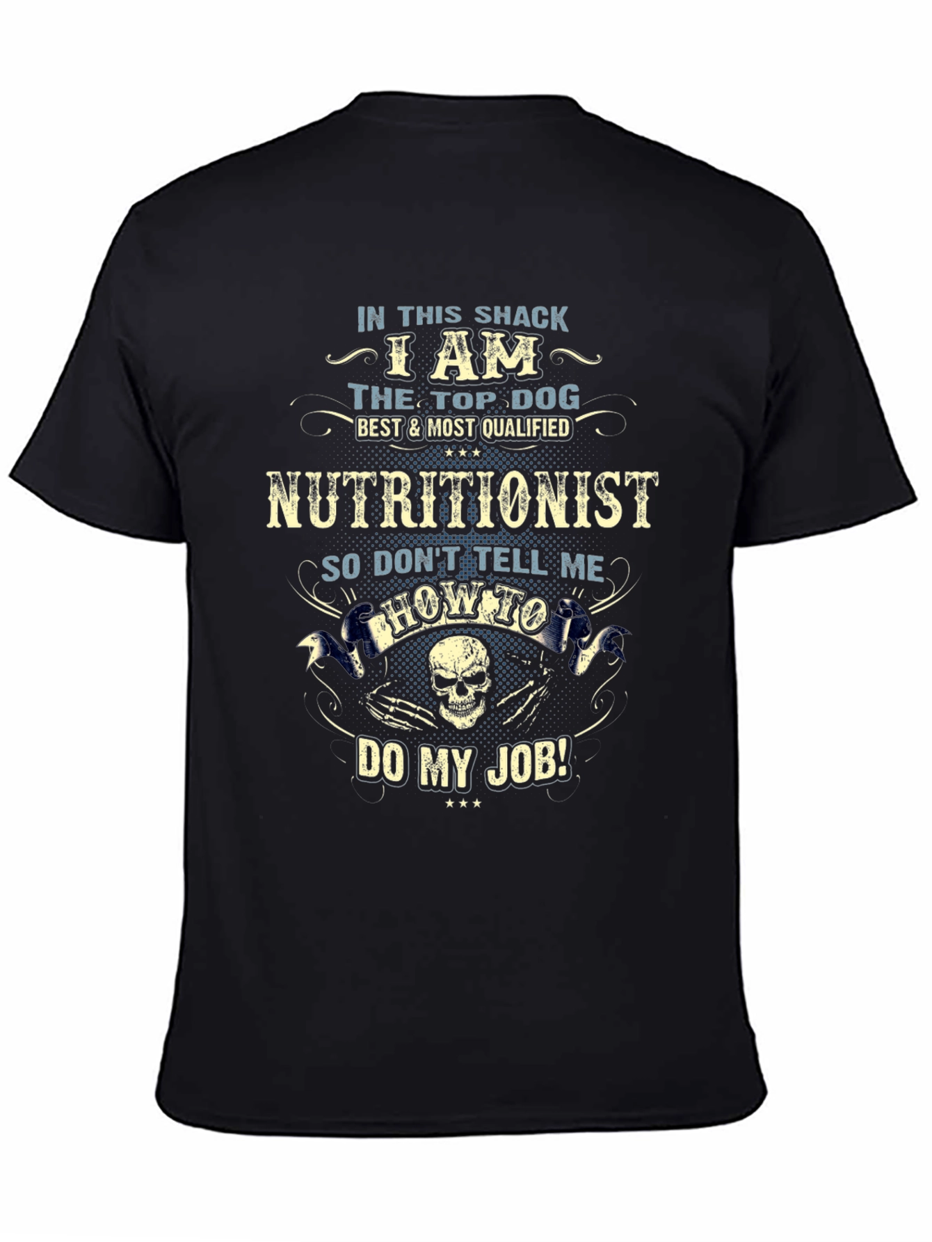 Nutritionist Top Dog Graphic T-Shirt