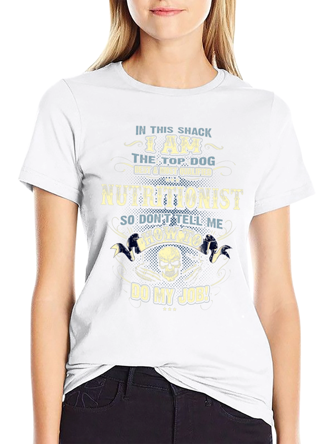 Nutritionist Top Dog Graphic T-Shirt