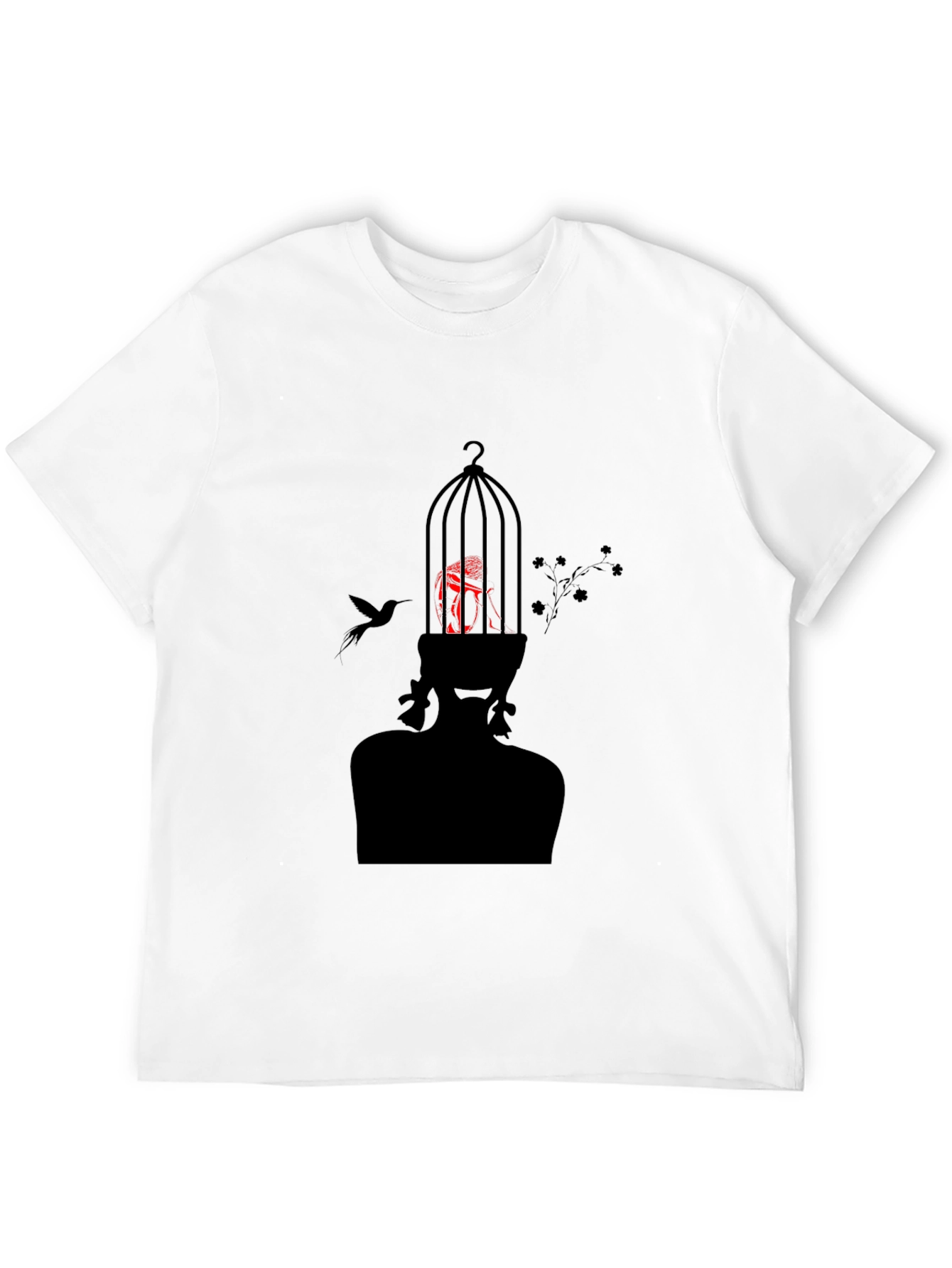 Abstract Birdcage T-Shirt