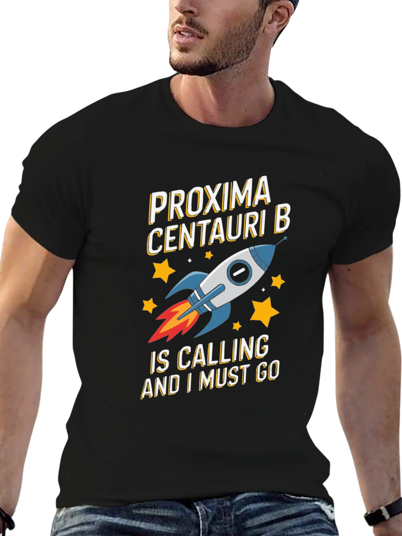 Proxima Centauri B T-Shirt - Space Exploration Tee