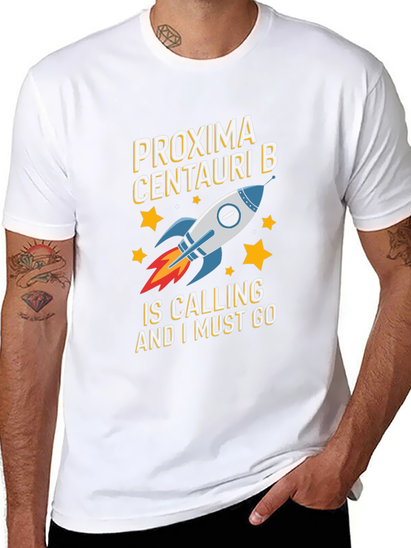 Proxima Centauri B T-Shirt - Space Exploration Tee