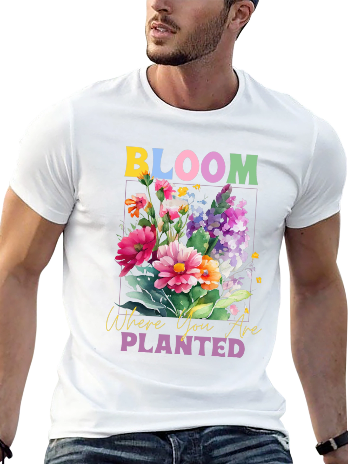 Bloom Where You Are Planted Graphic Tee