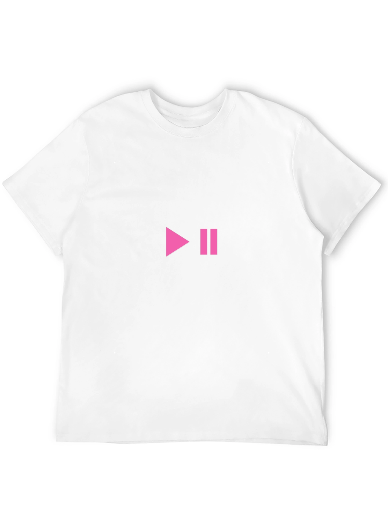 Play/Pause Black T-Shirt