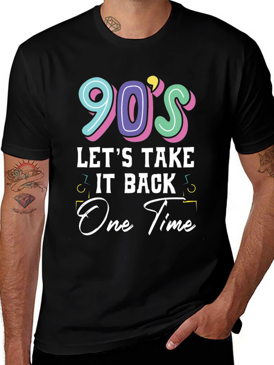 90s Throwback Graphic Tee - Retro Style