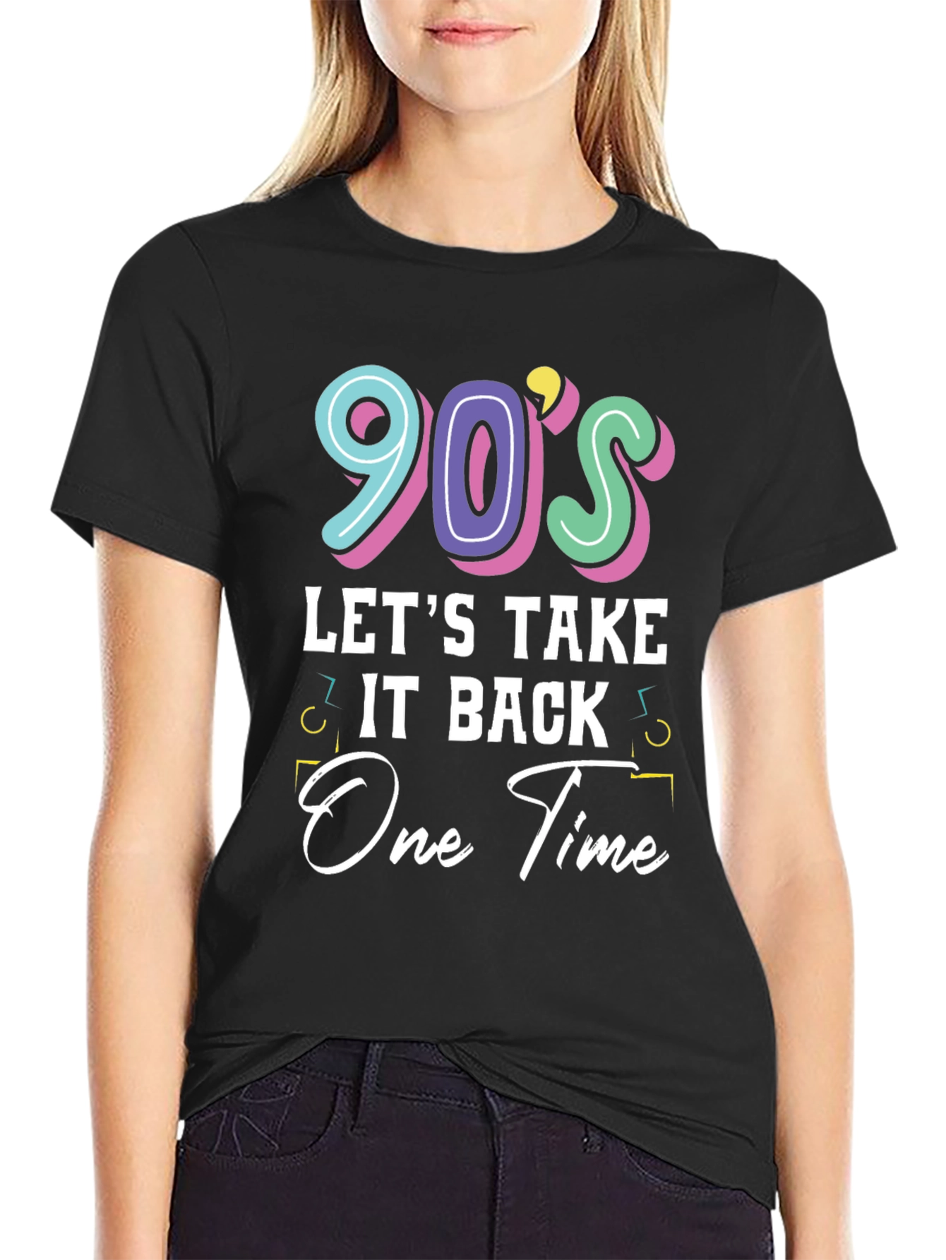90s Throwback Graphic Tee - Retro Style