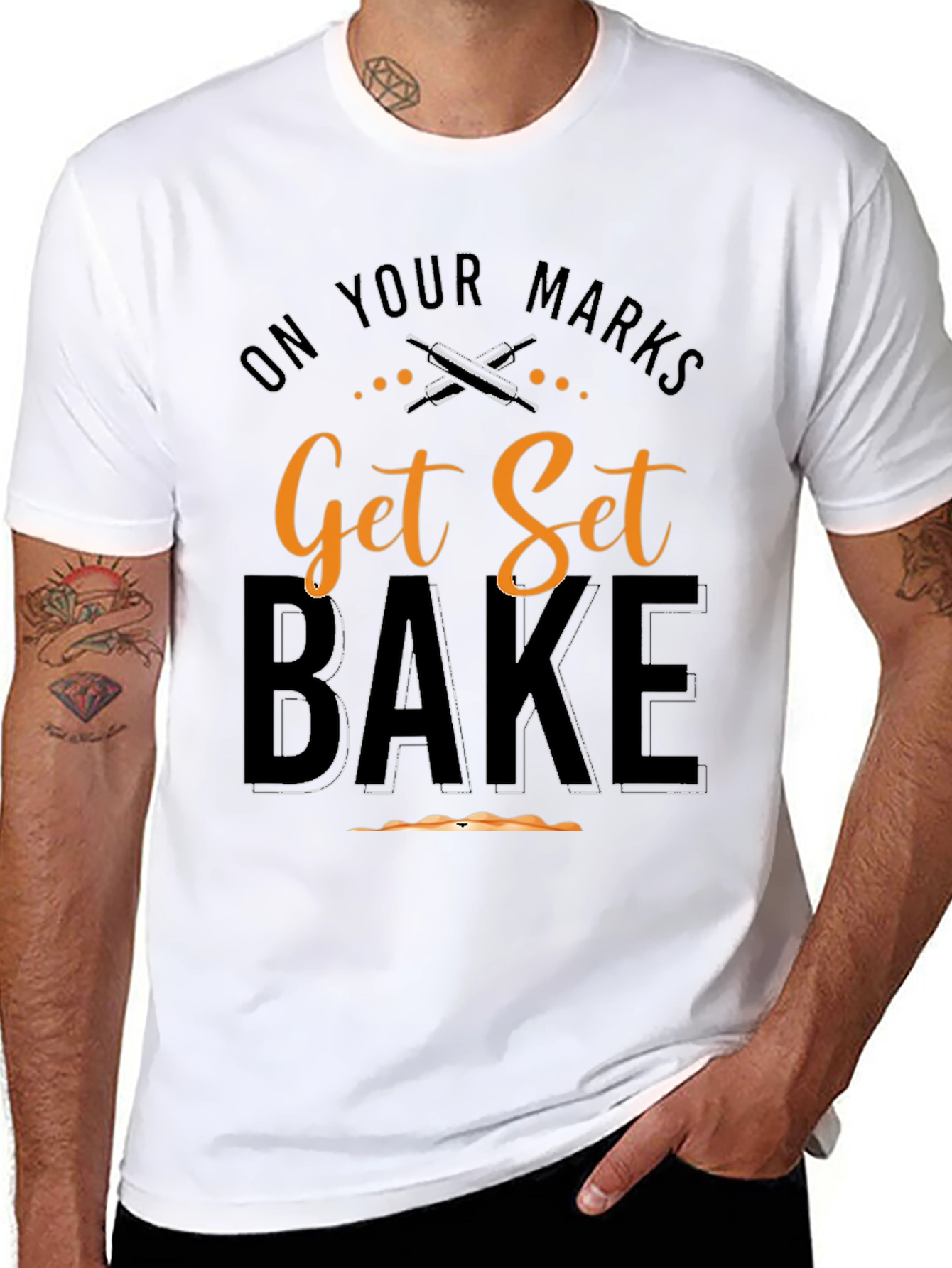 Get Set Bake T-Shirt - Baking Lover Gift