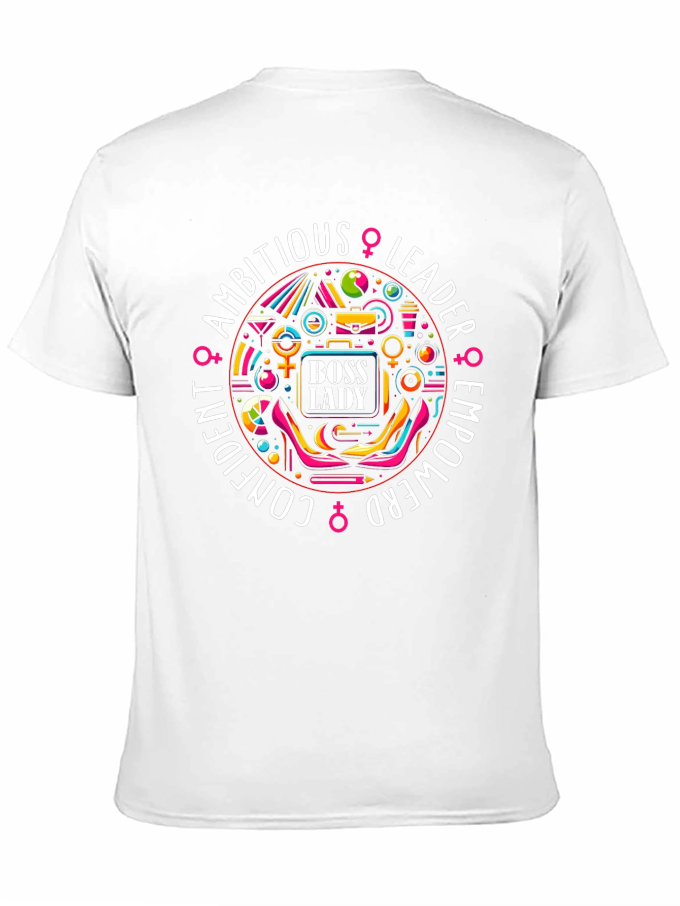 Empowered Boss Lady Graphic Tee - Confident Leader Shirt