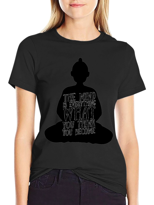 Buddha Mind Quote Graphic T-Shirt - Unisex