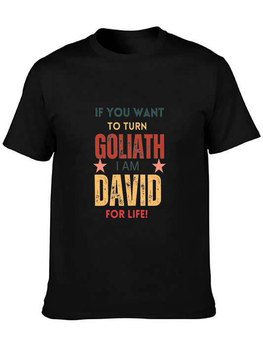 Goliath David T-Shirt - Graphic Tee