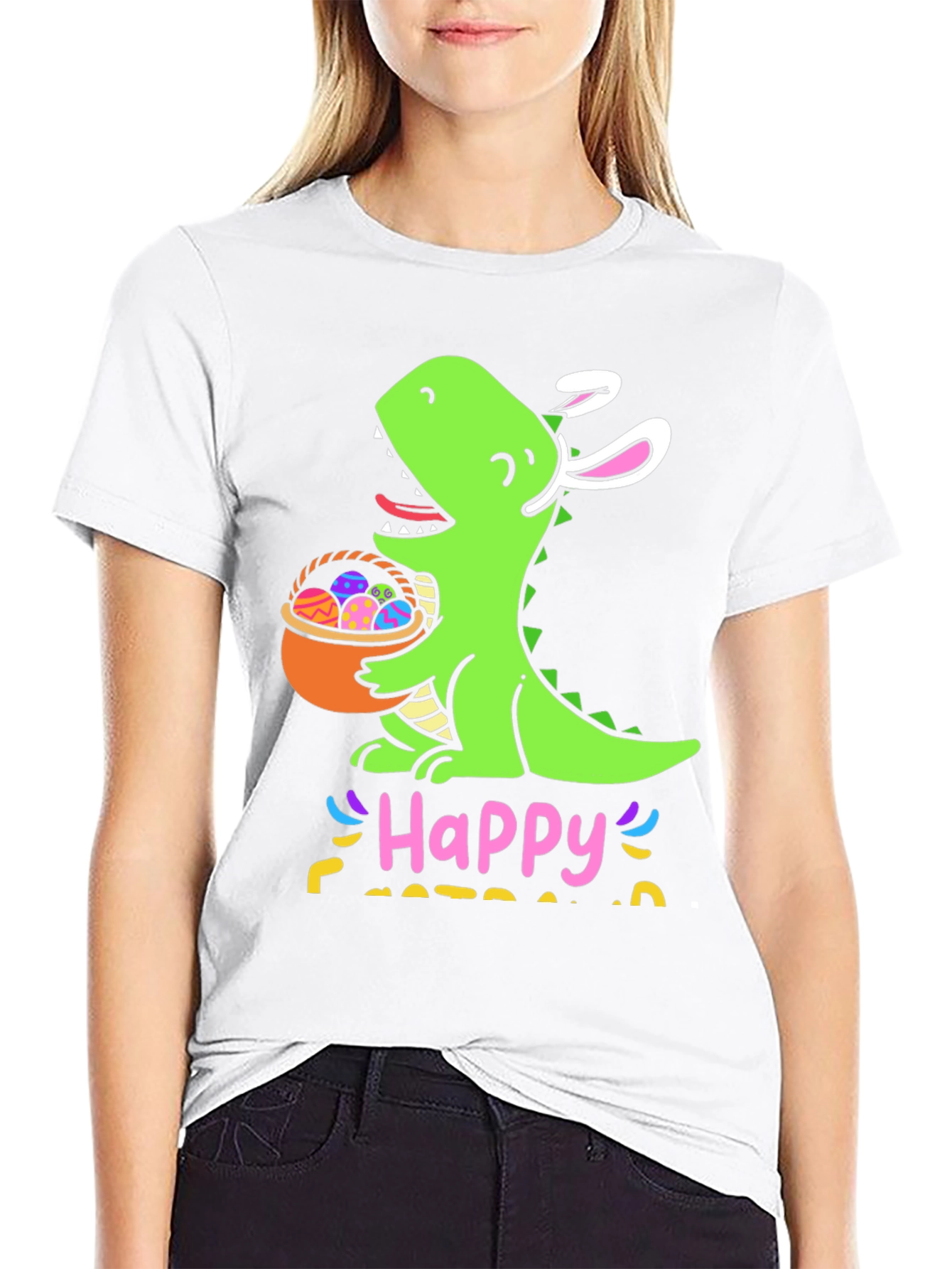 Happy Easter Dinosaur T-Shirt
