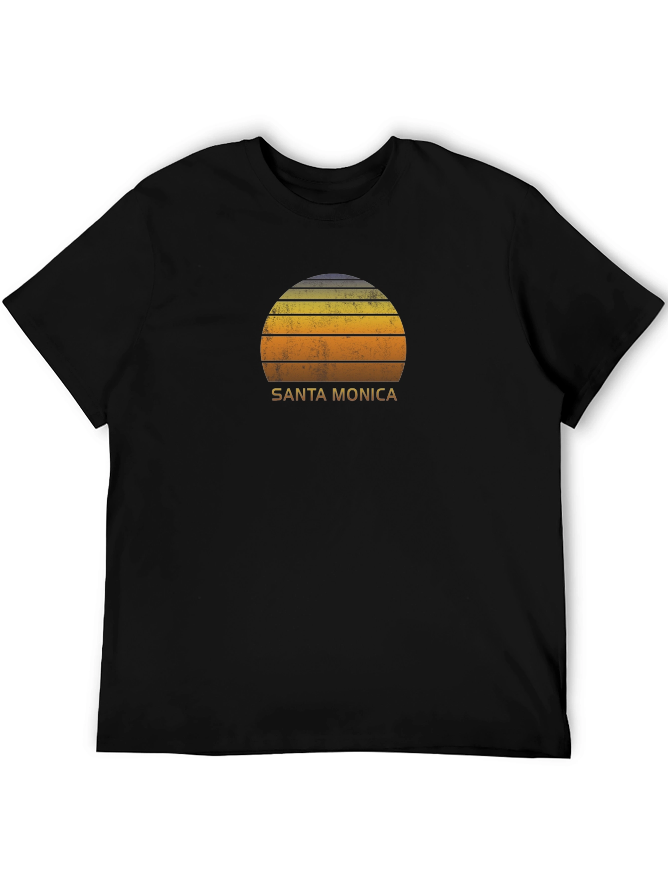 Santa Monica Sunset Graphic T-Shirt