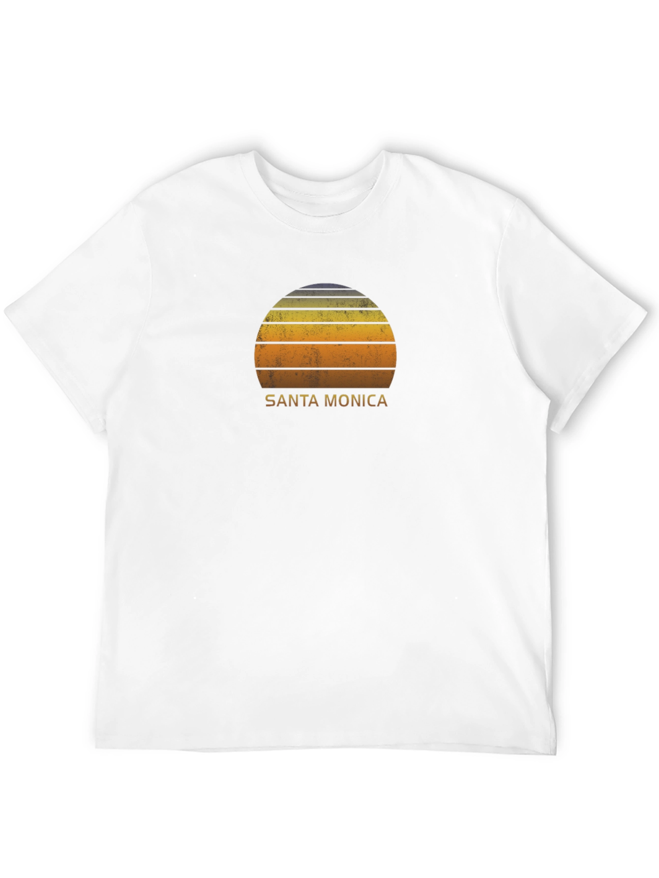 Santa Monica Sunset Graphic T-Shirt