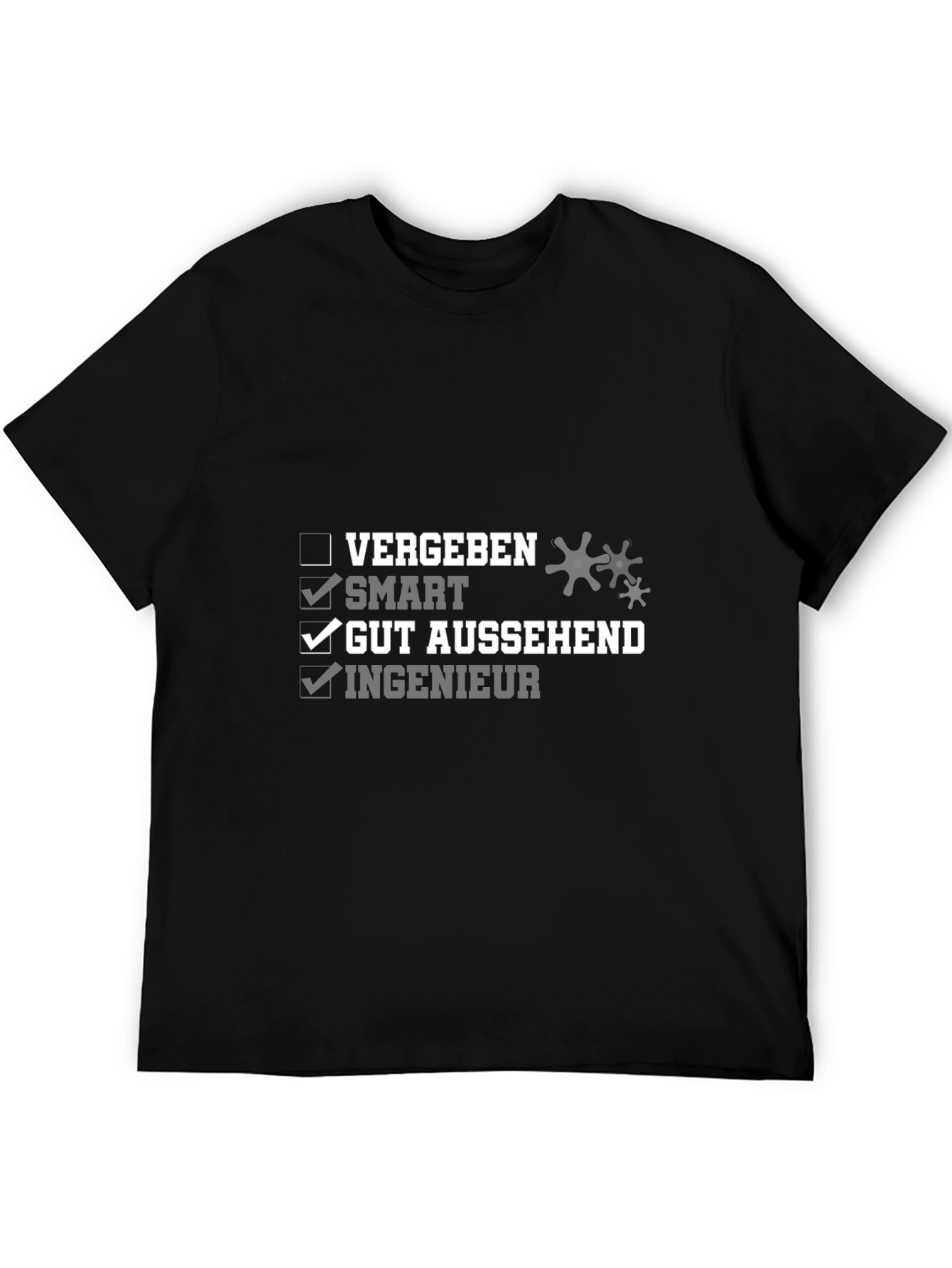 Smart Engineer Graphic Tee - Funny German T-Shirt