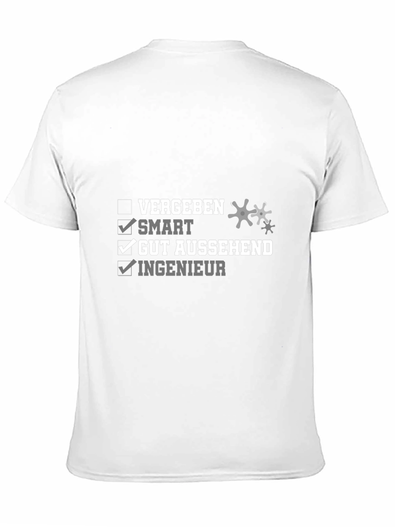 Smart Engineer Graphic Tee - Funny German T-Shirt