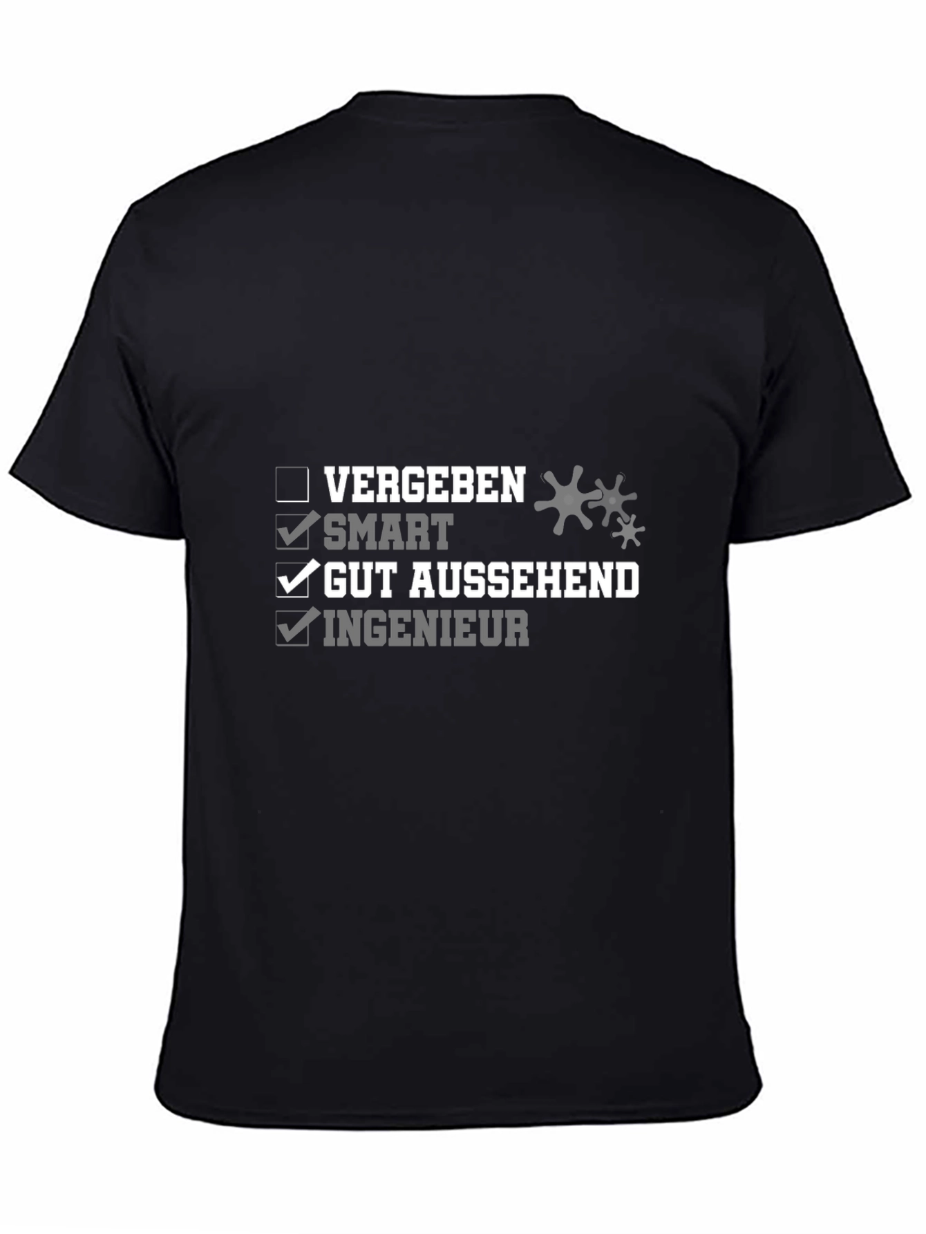 Smart Engineer Graphic Tee - Funny German T-Shirt