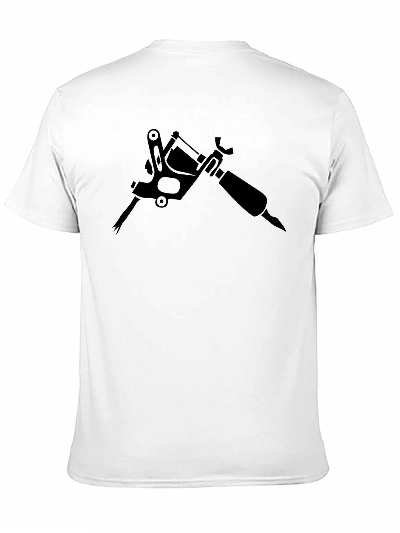 Black Tattoo Machine Graphic Tee