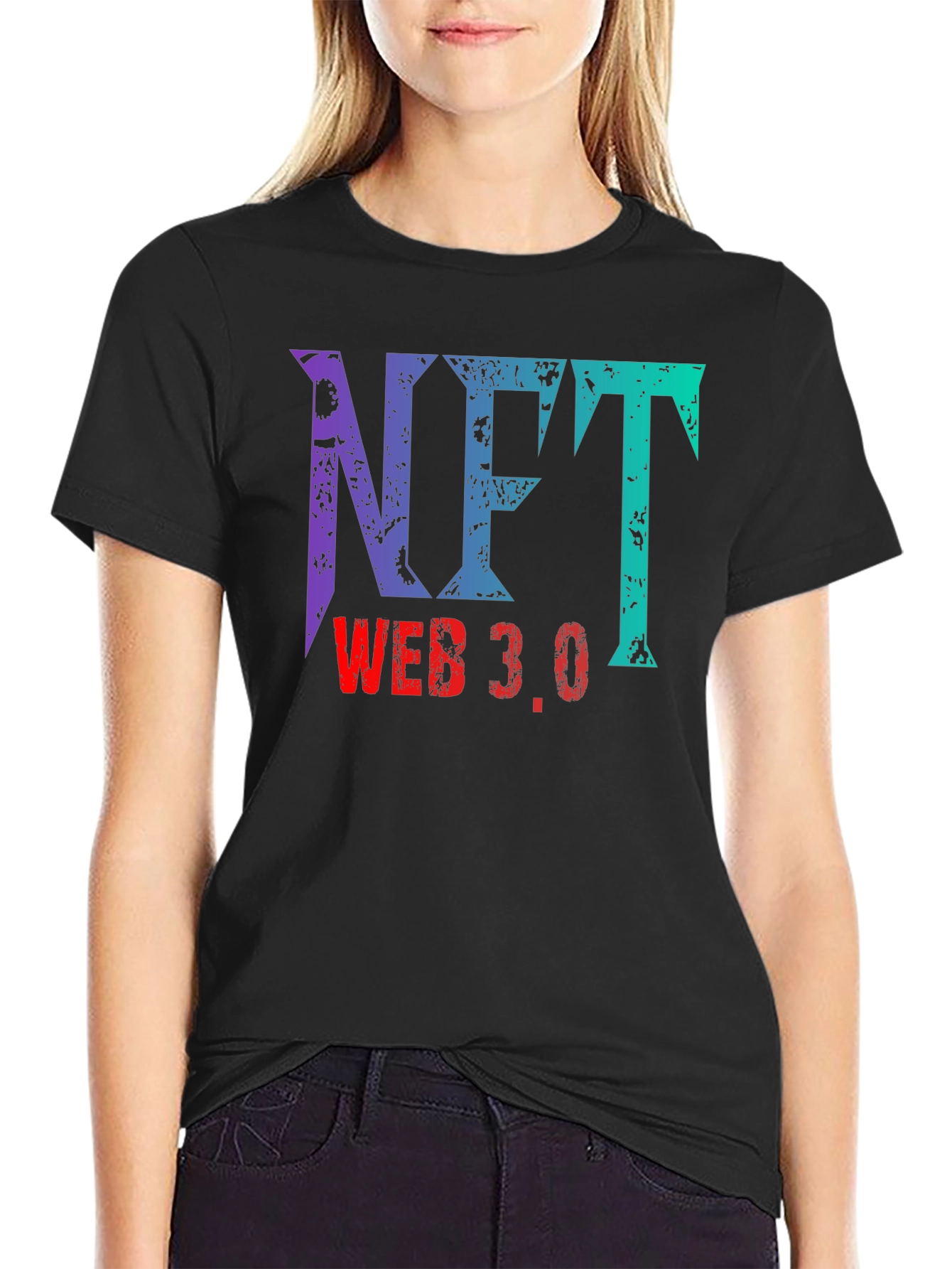 NFT Web 3.0 Graphic Tee - Modern Tech Shirt