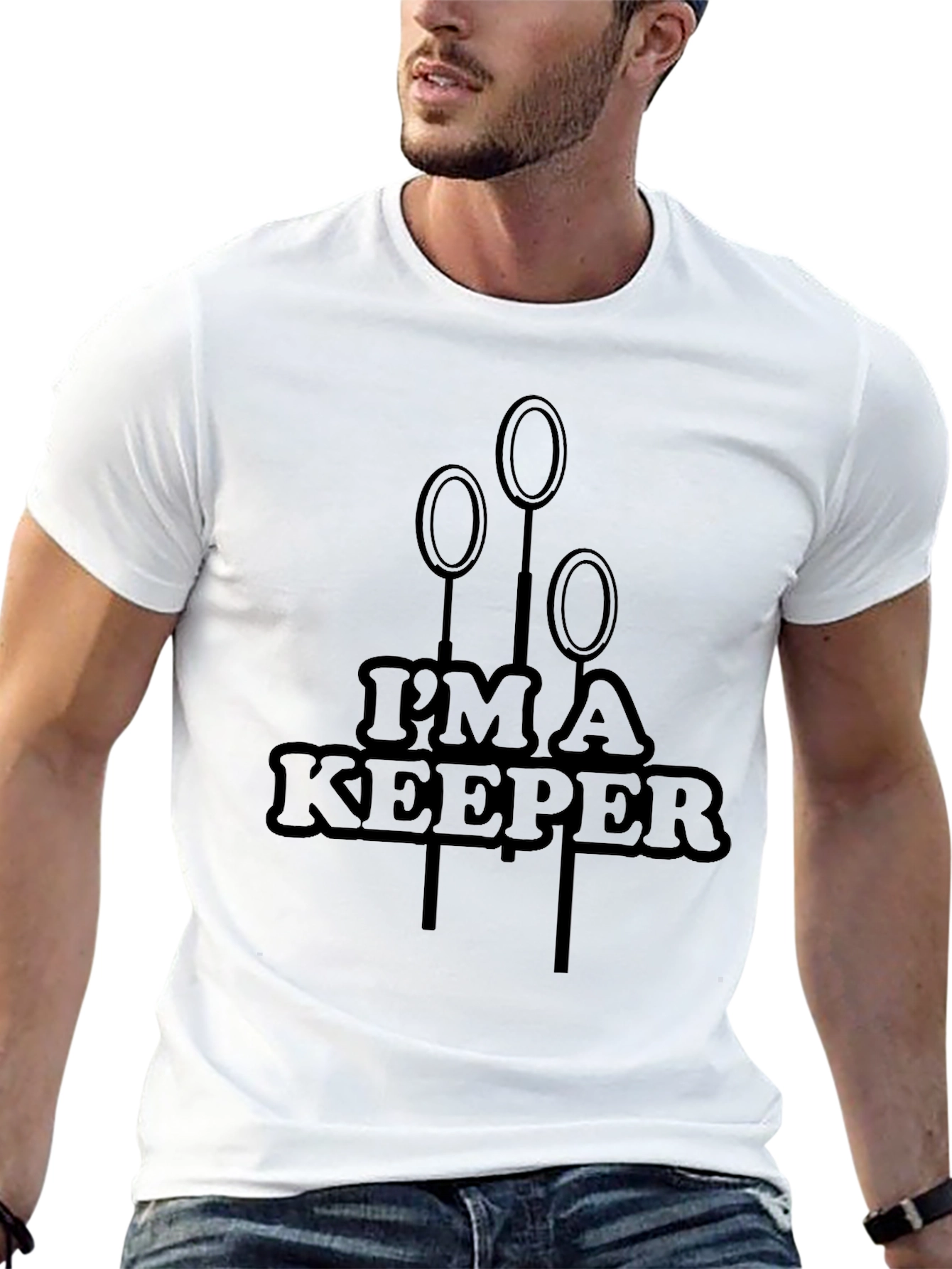 Im A Keeper Quidditch Inspired Graphic T-Shirt