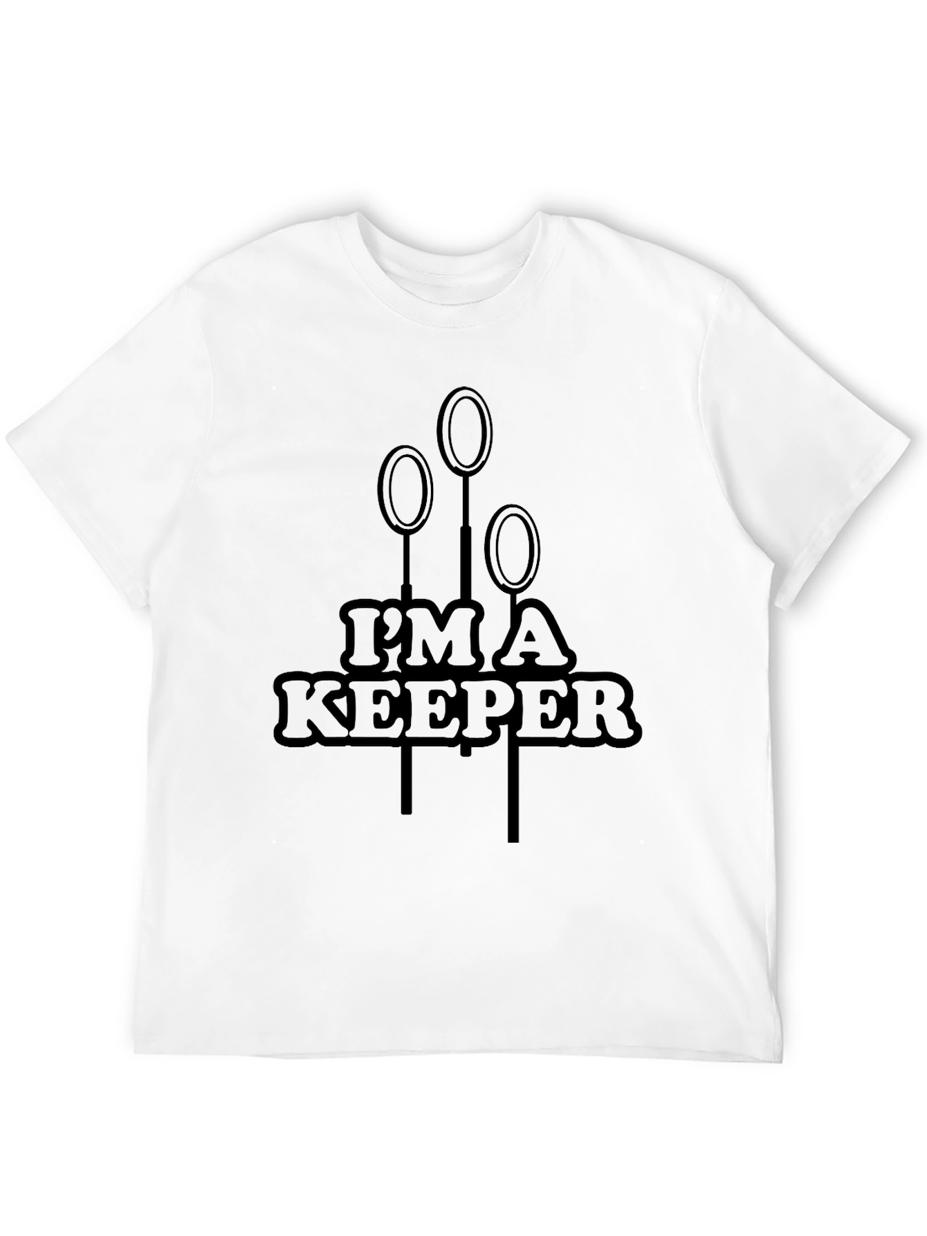 Im A Keeper Quidditch Inspired Graphic T-Shirt