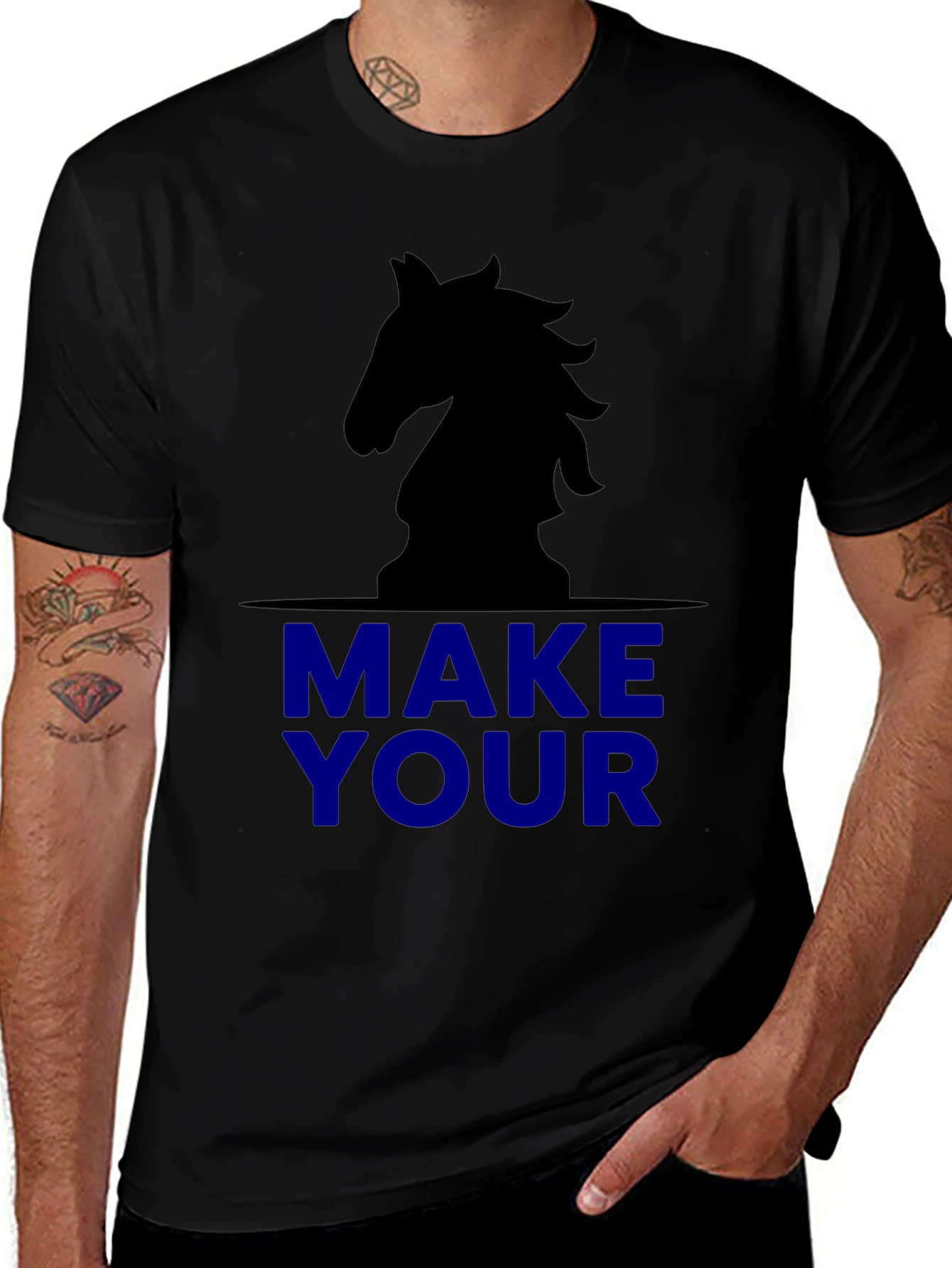 Chess Knight Make Your Move Graphic Tee