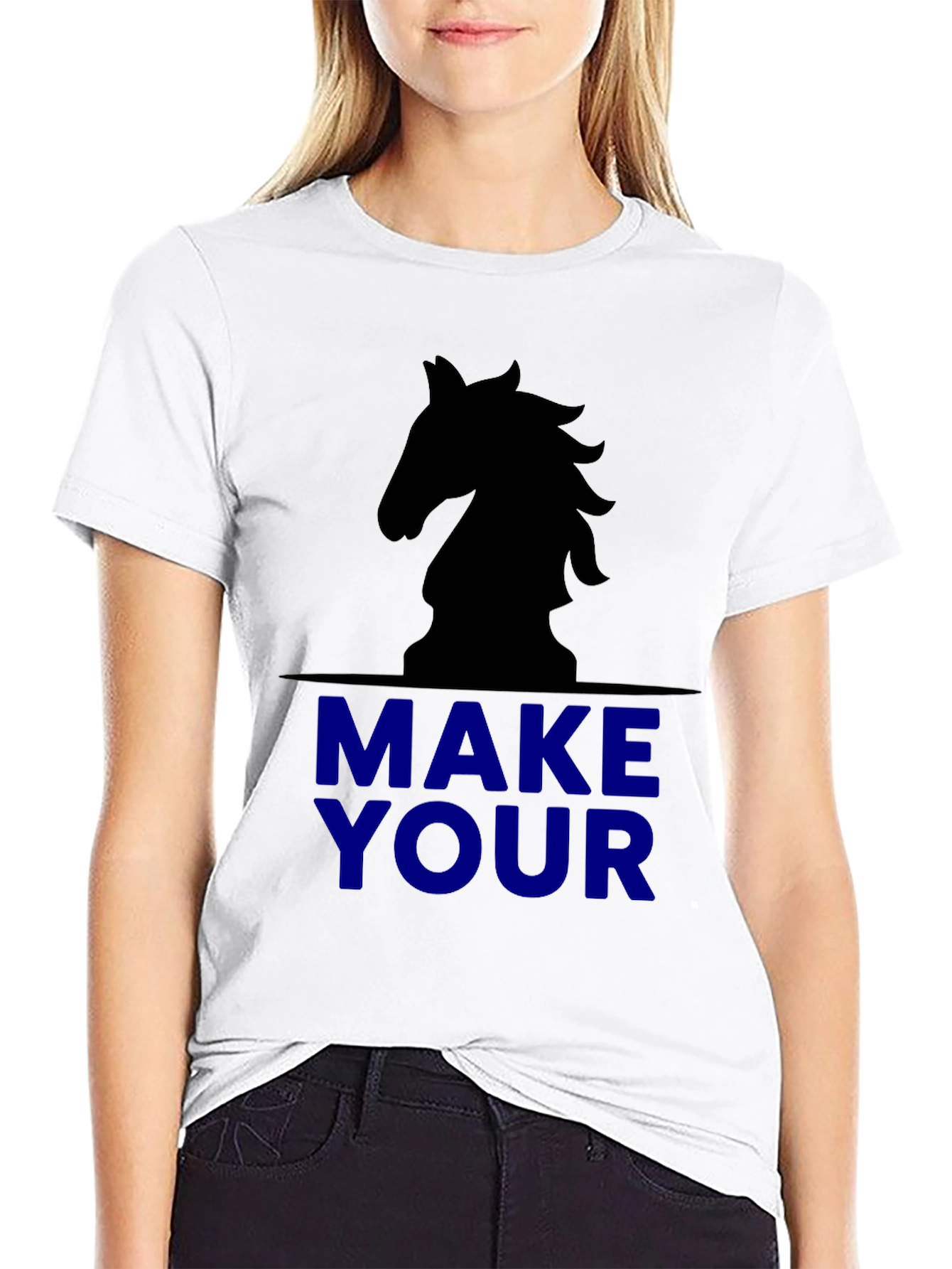 Chess Knight Make Your Move Graphic Tee