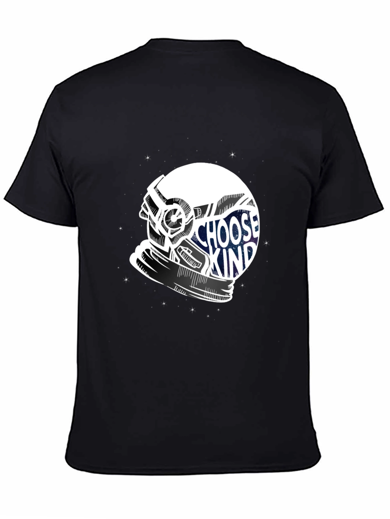 Choose Kind Helmet Graphic Tee - Soft Cotton Blend