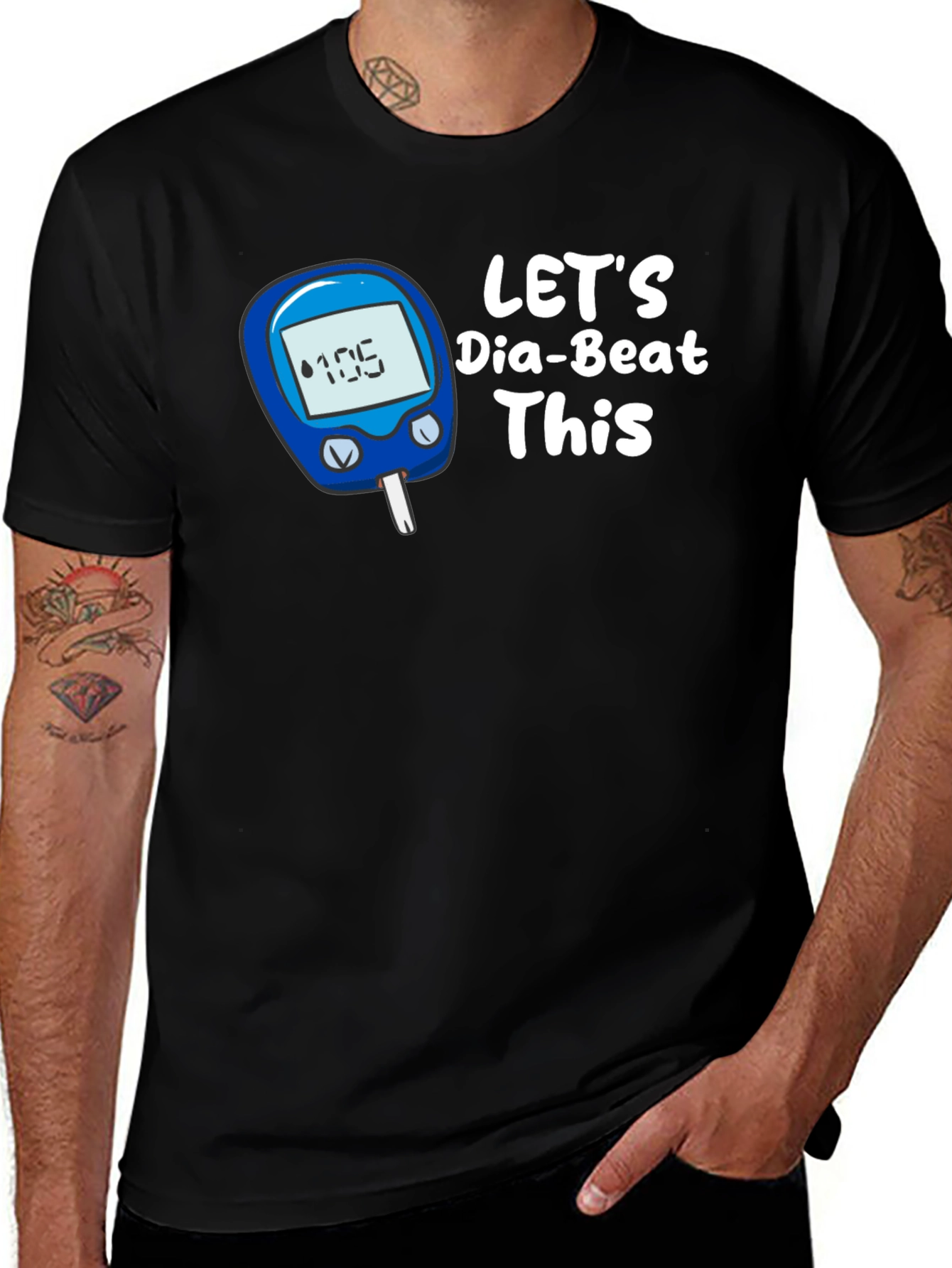Lets Dia-Beat This T-Shirt