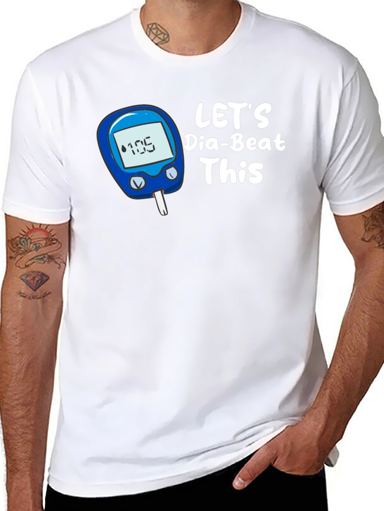 Lets Dia-Beat This T-Shirt
