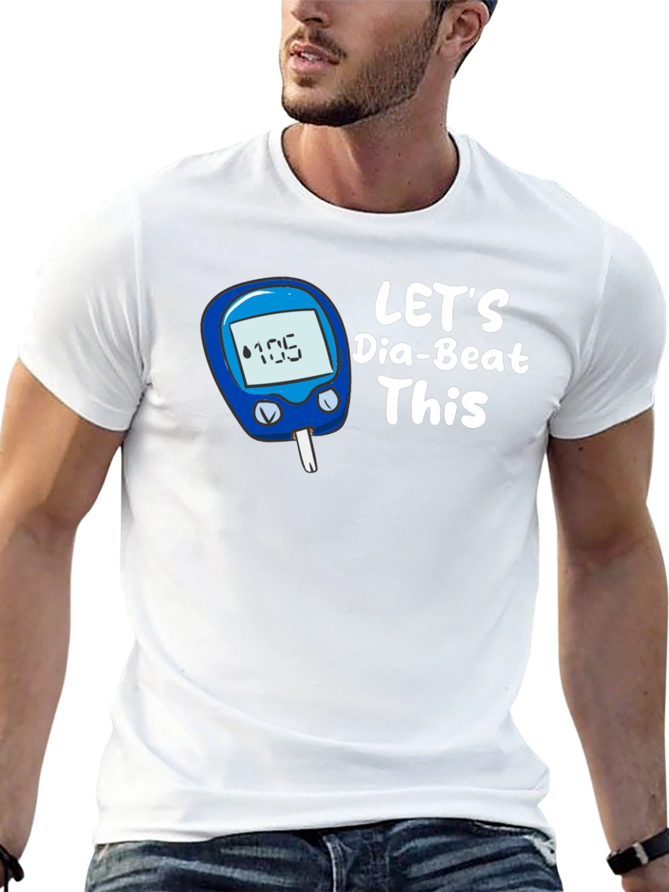 Lets Dia-Beat This T-Shirt