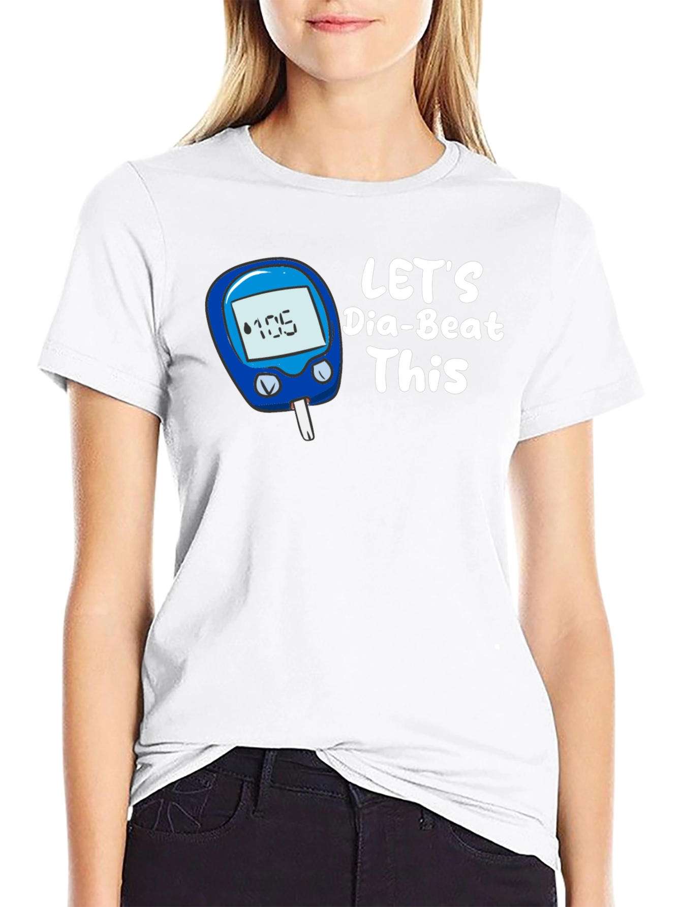 Lets Dia-Beat This T-Shirt