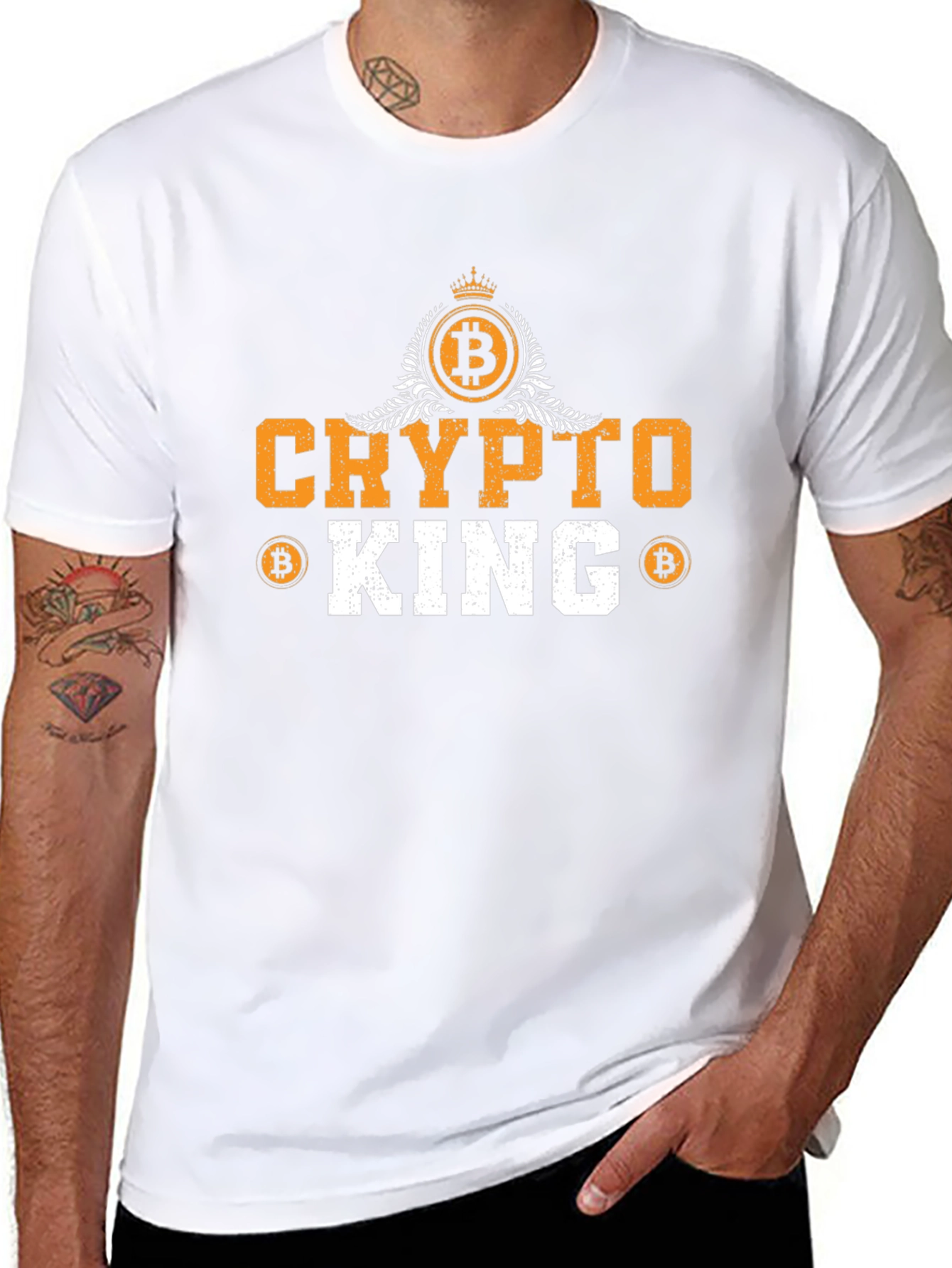 Crypto King Bitcoin T-Shirt
