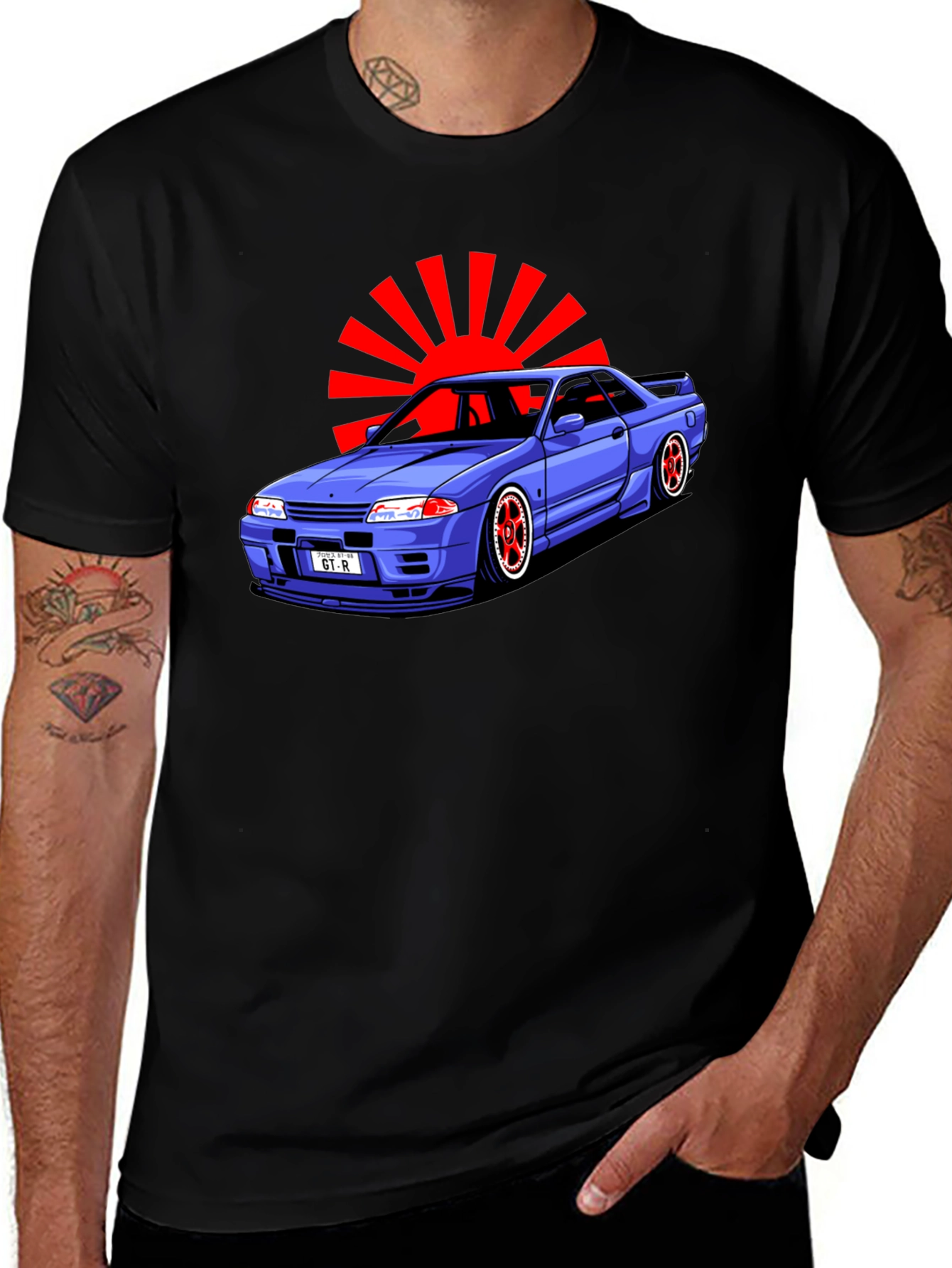 Blue Skyline GT-R T-Shirt - JDM Car Graphic Tee