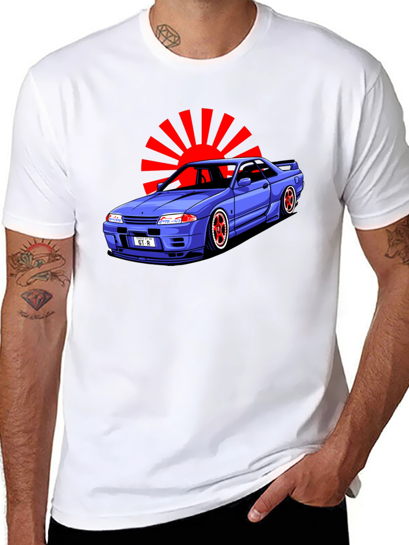 Blue Skyline GT-R T-Shirt - JDM Car Graphic Tee
