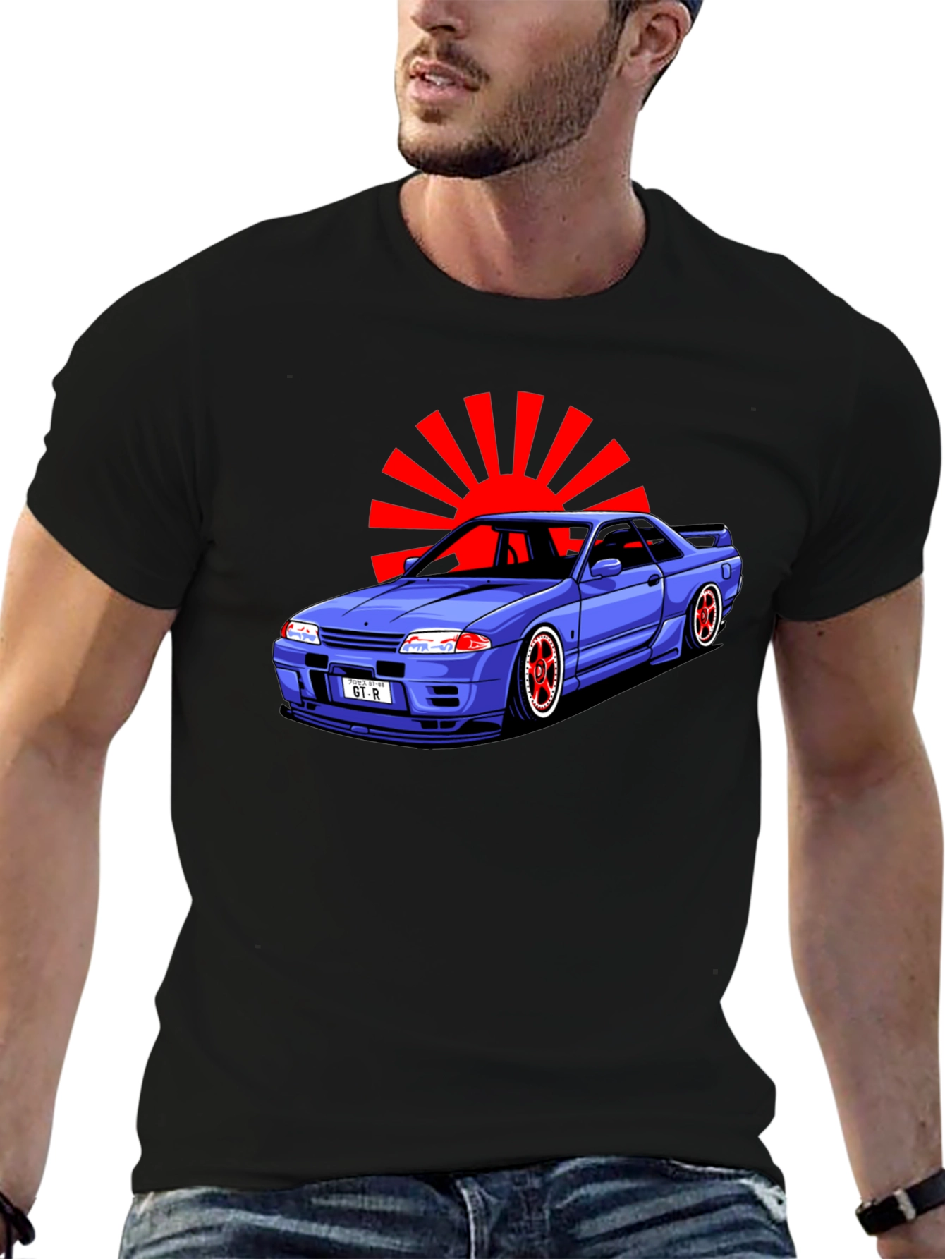 Blue Skyline GT-R T-Shirt - JDM Car Graphic Tee