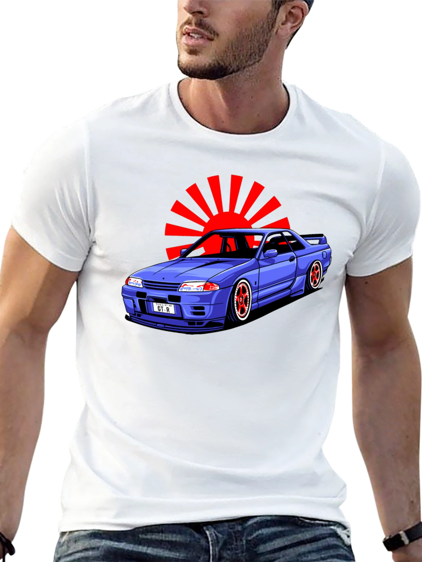 Blue Skyline GT-R T-Shirt - JDM Car Graphic Tee
