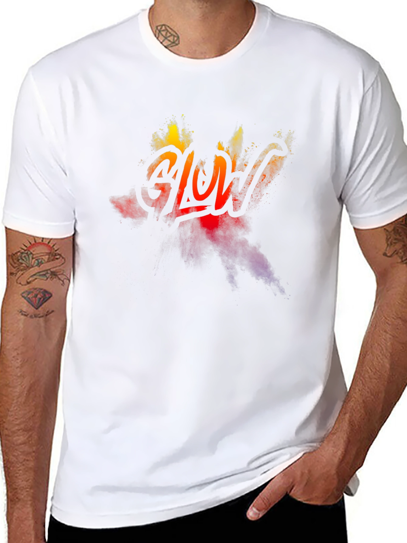 Glow in the Dark Mens Graphic Tee