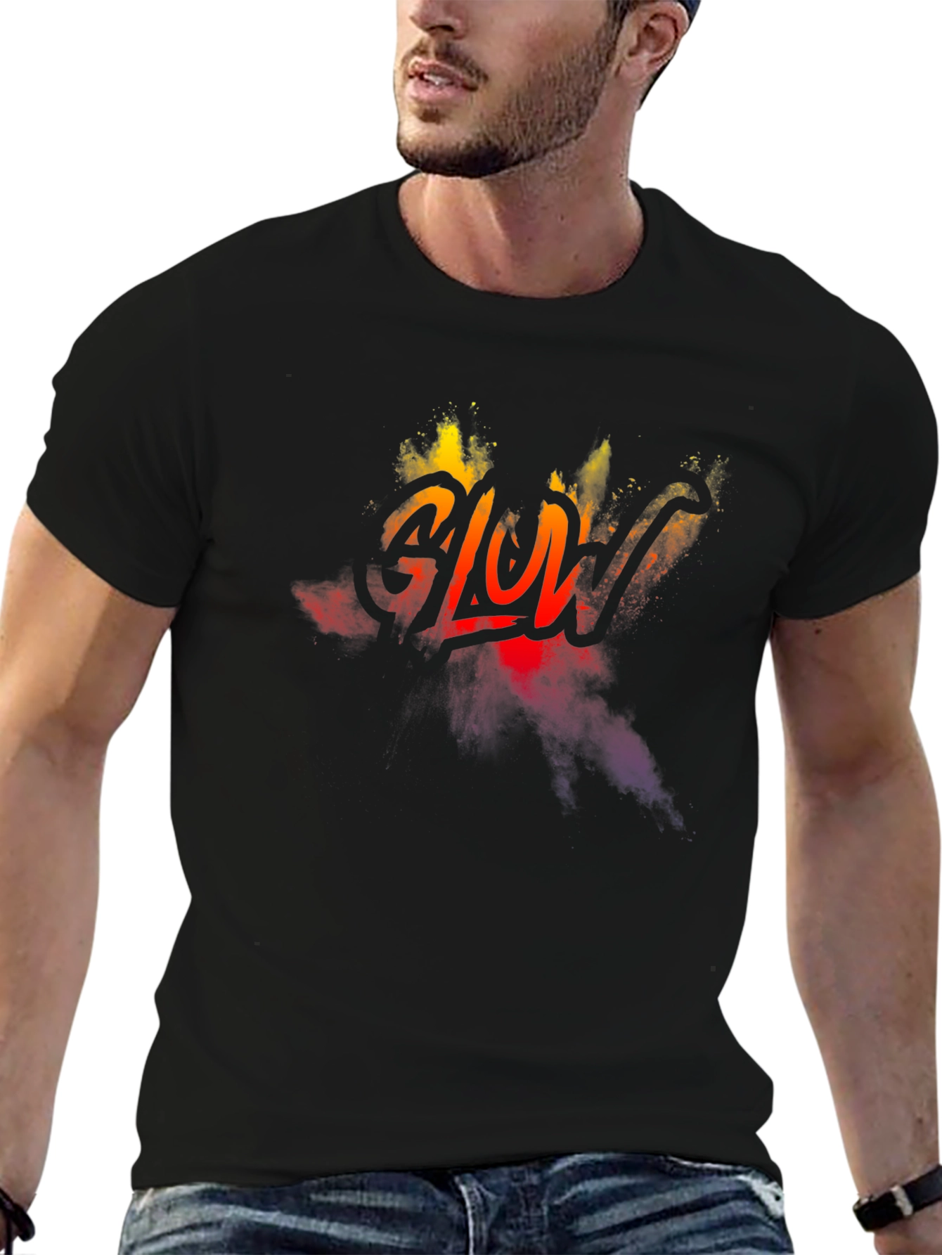 Glow in the Dark Mens Graphic Tee