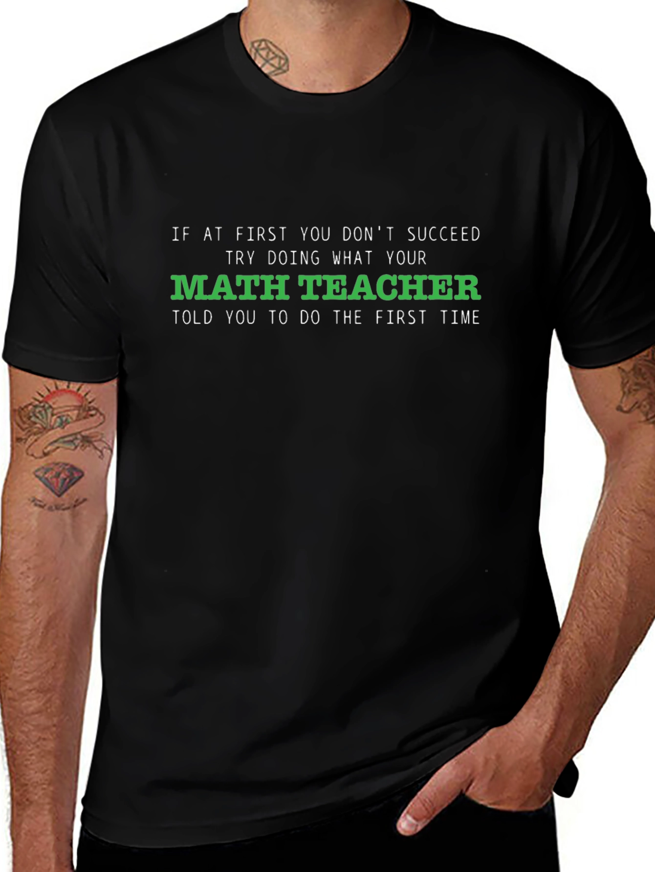 Math Teacher Humor T-Shirt