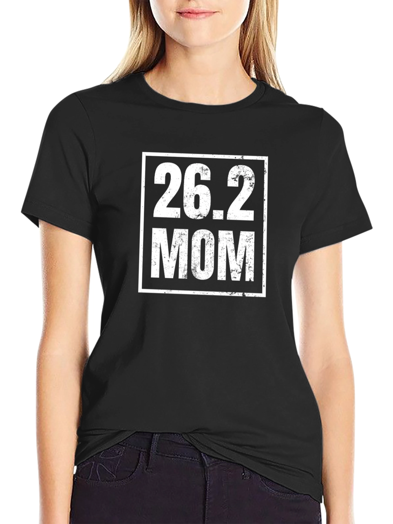 26.2 MOM Marathon Runner Graphic Tee