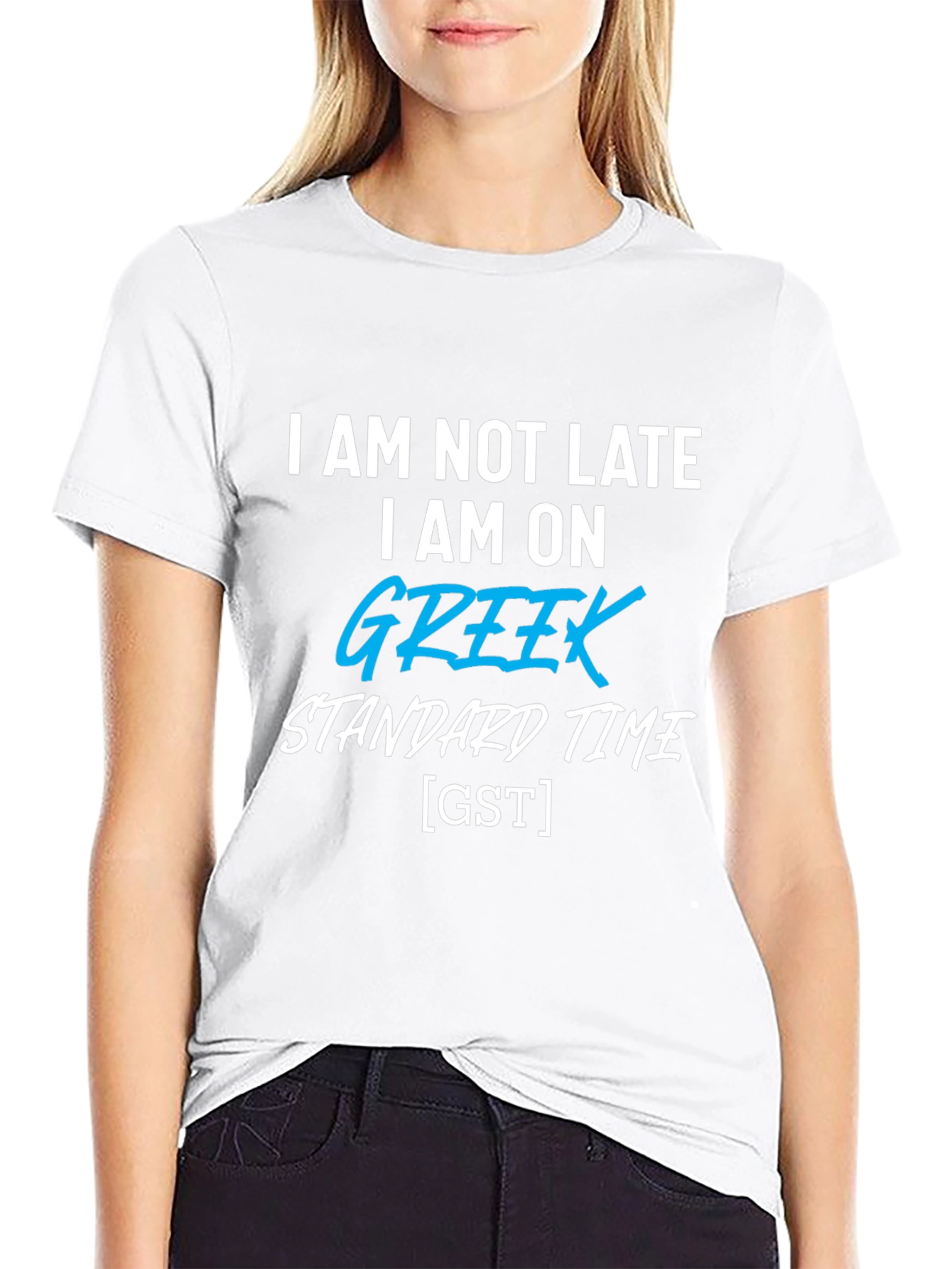 Greek Standard Time T-Shirt Funny Novelty Tee