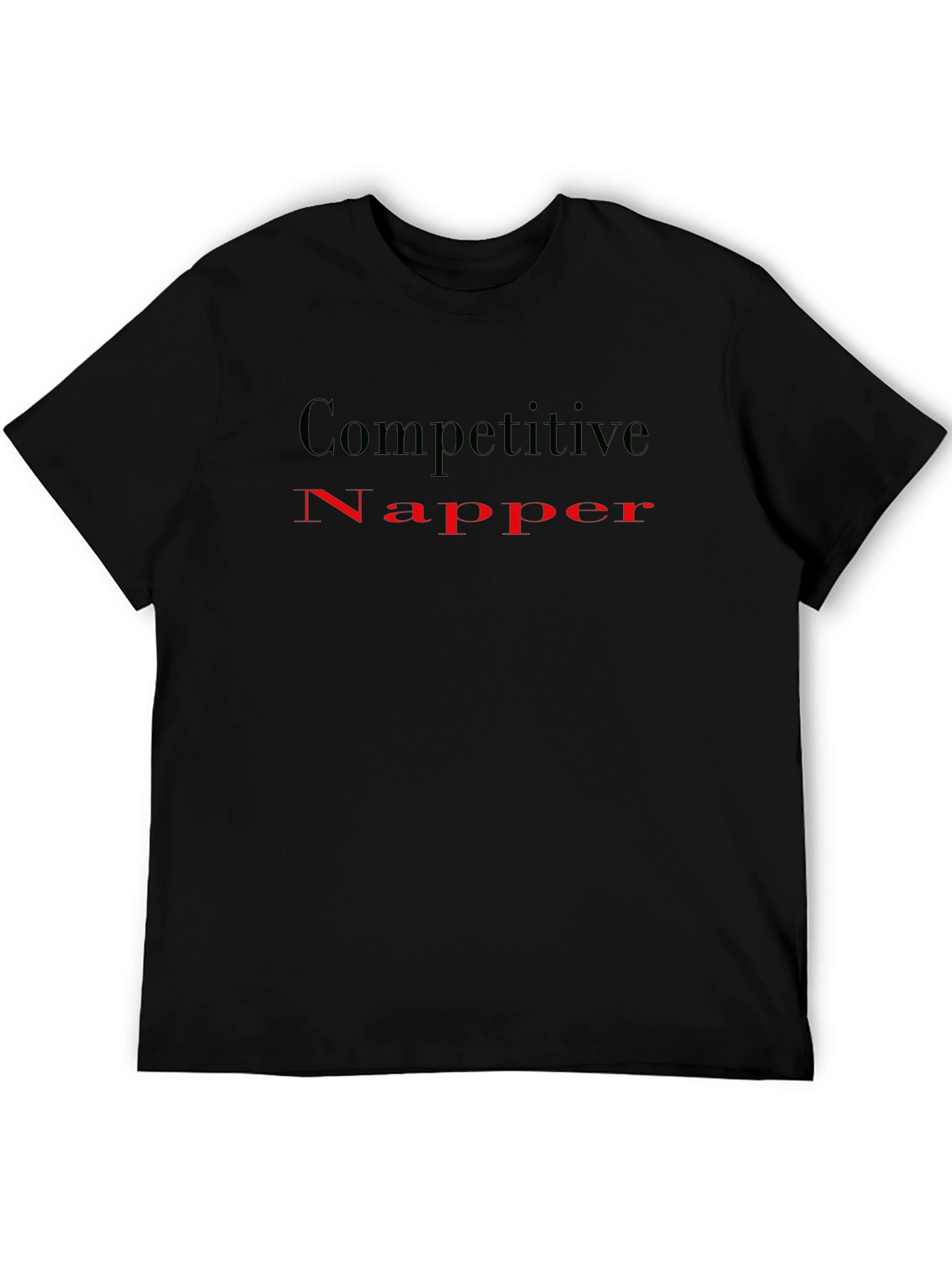 Competitive Napper T-Shirt Funny Sleeping Tee
