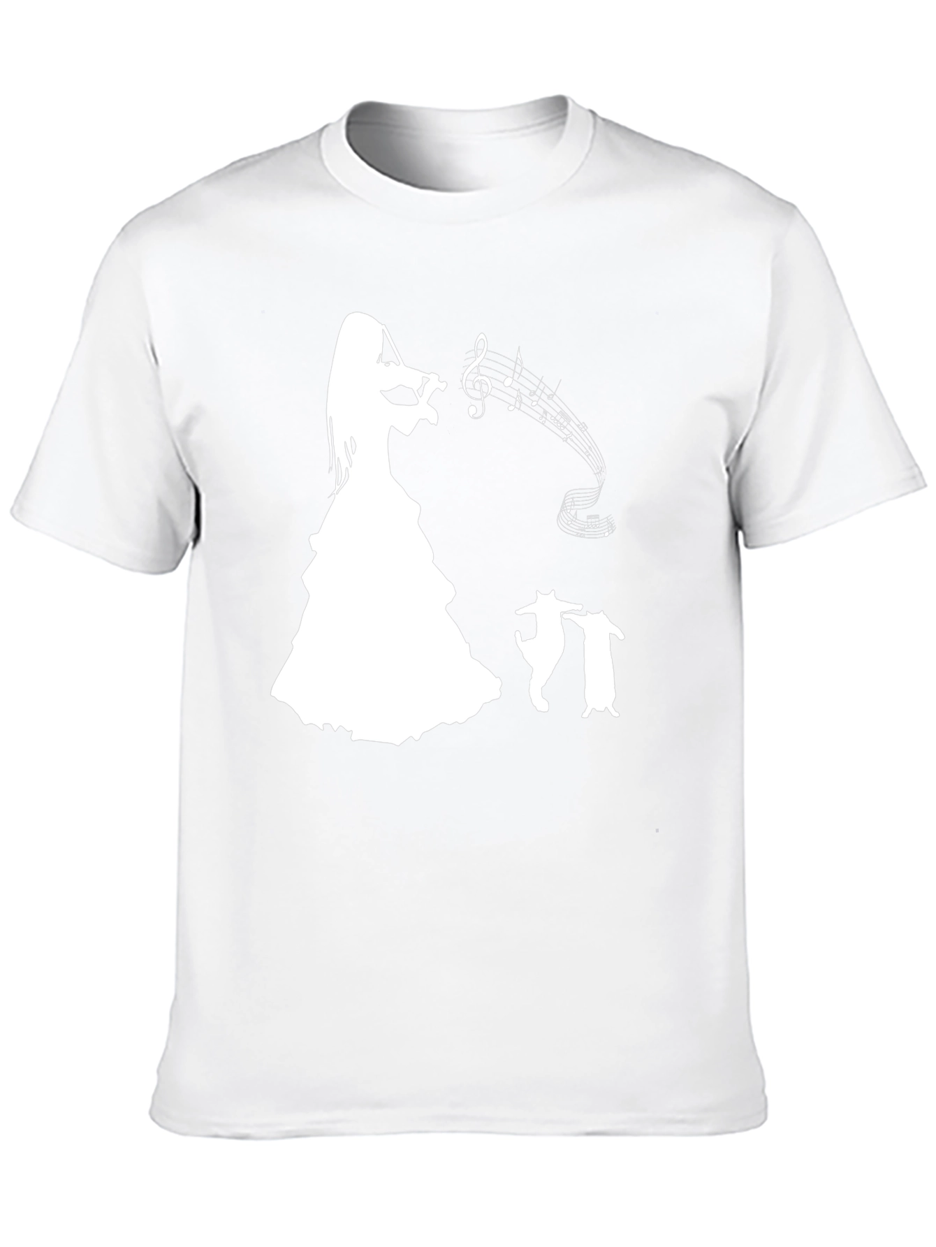Musical Cat T-Shirt - Violin Player Tee